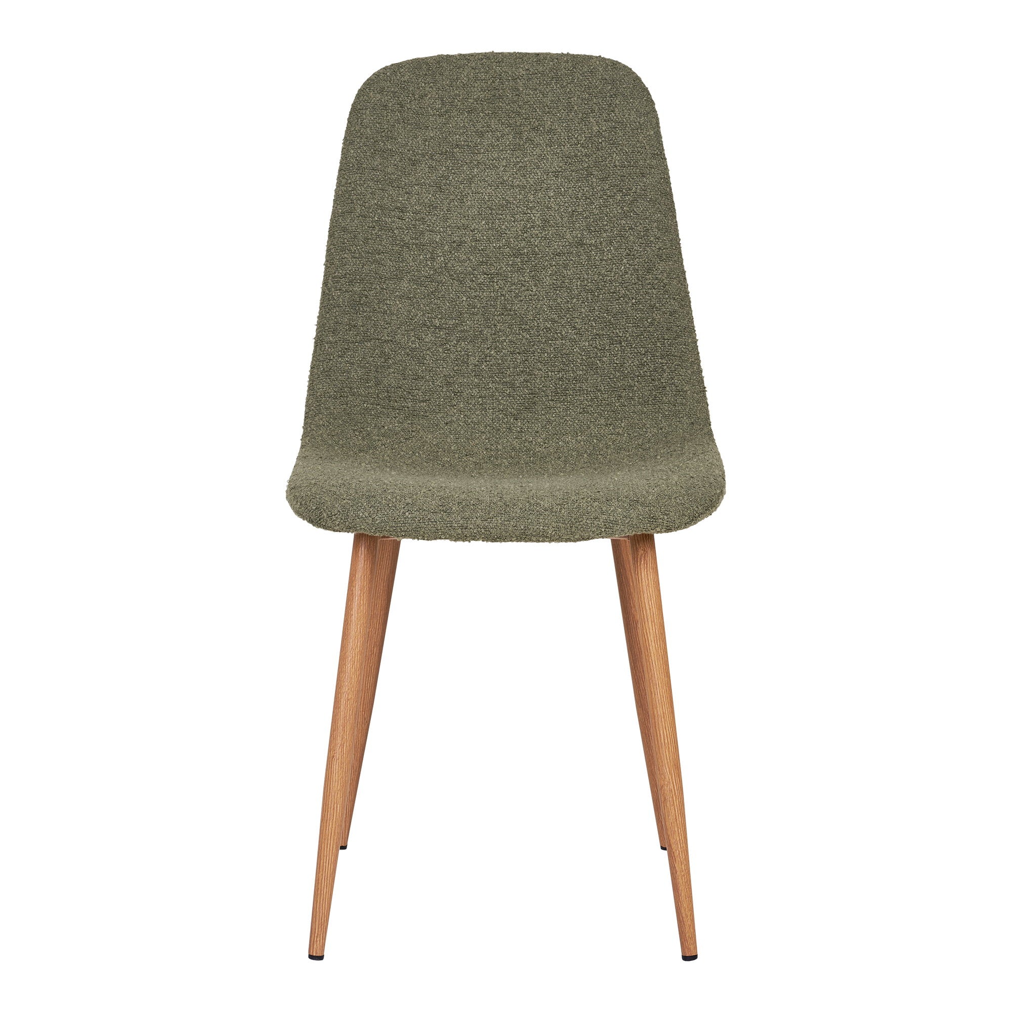 Stockholm eetkamerstoel in bouclé, set van 2