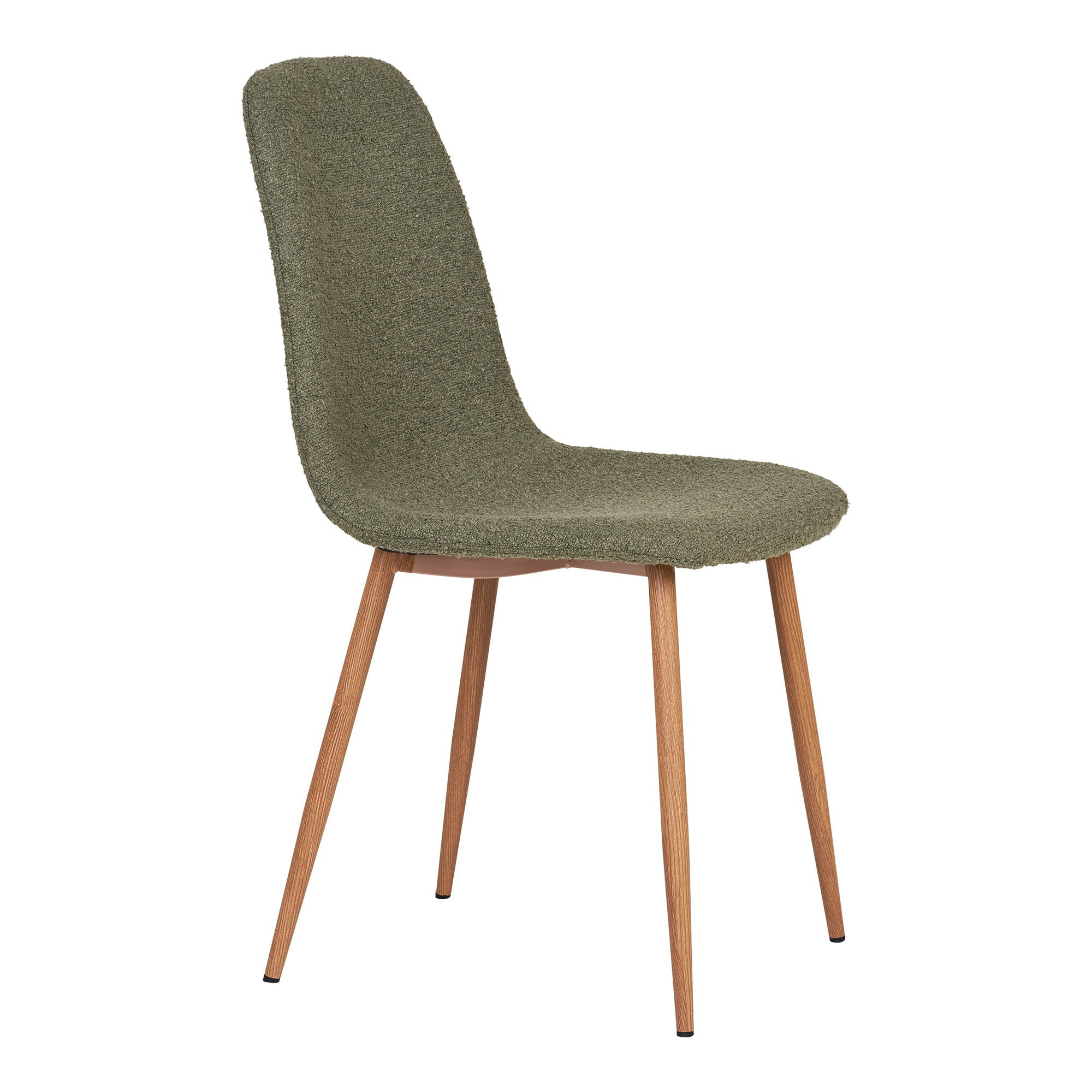 Stockholm eetkamerstoel in bouclé, set van 2