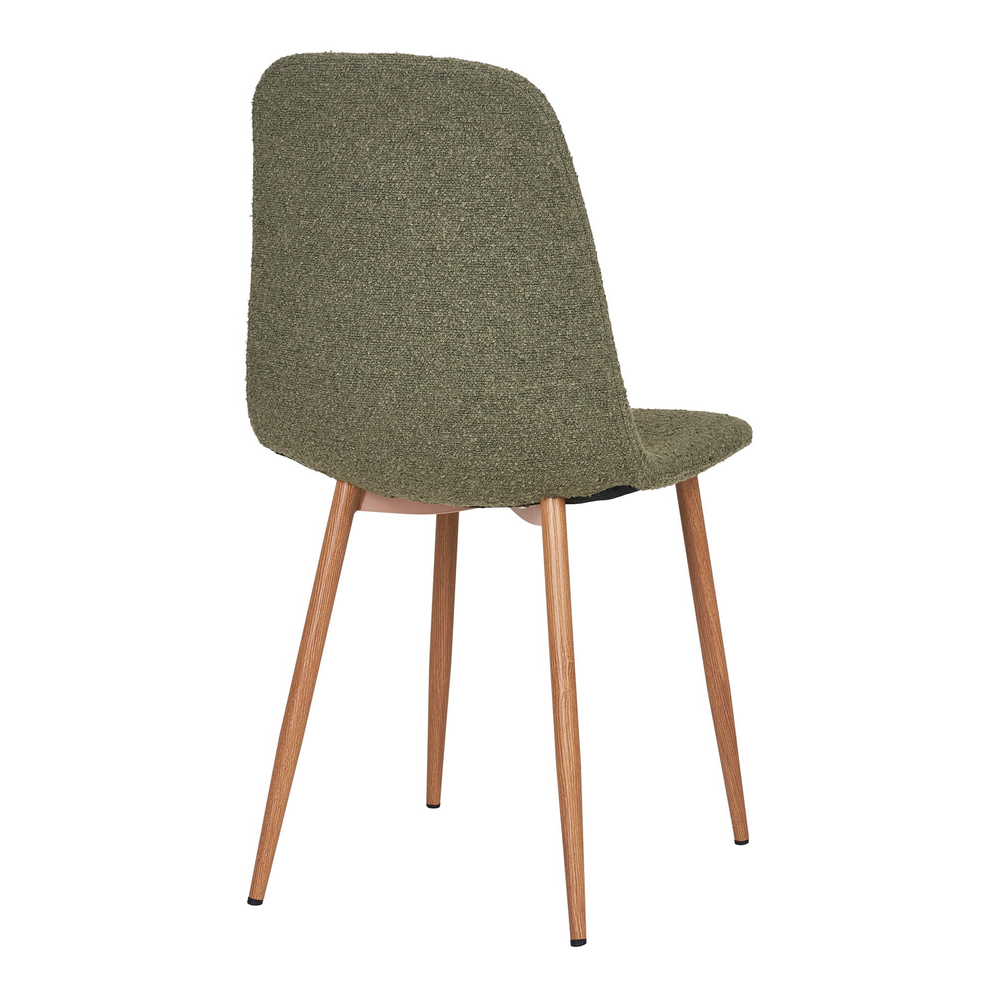 Stockholm eetkamerstoel in bouclé, set van 2