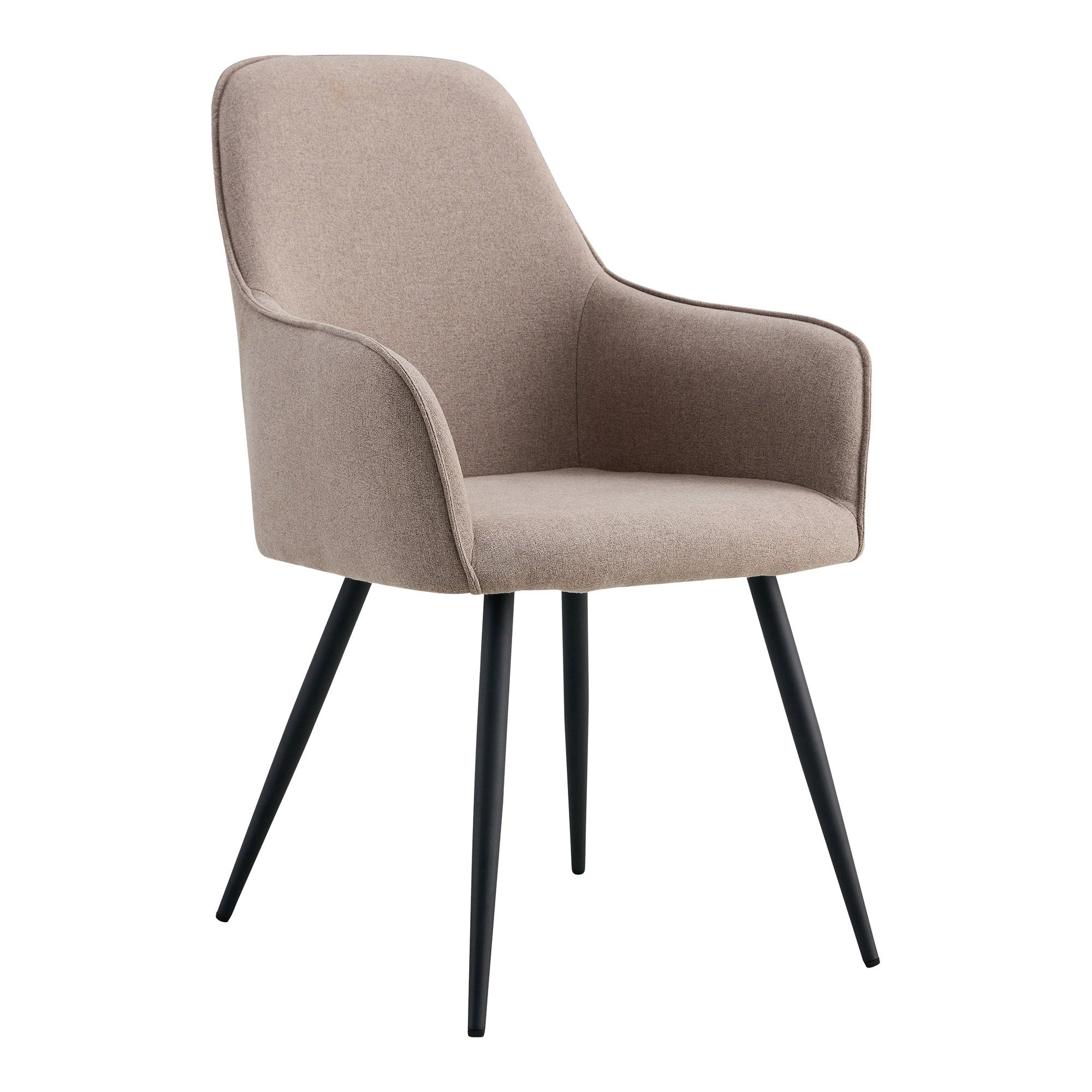 Harbo eetkamerstoel in stone, set van 2