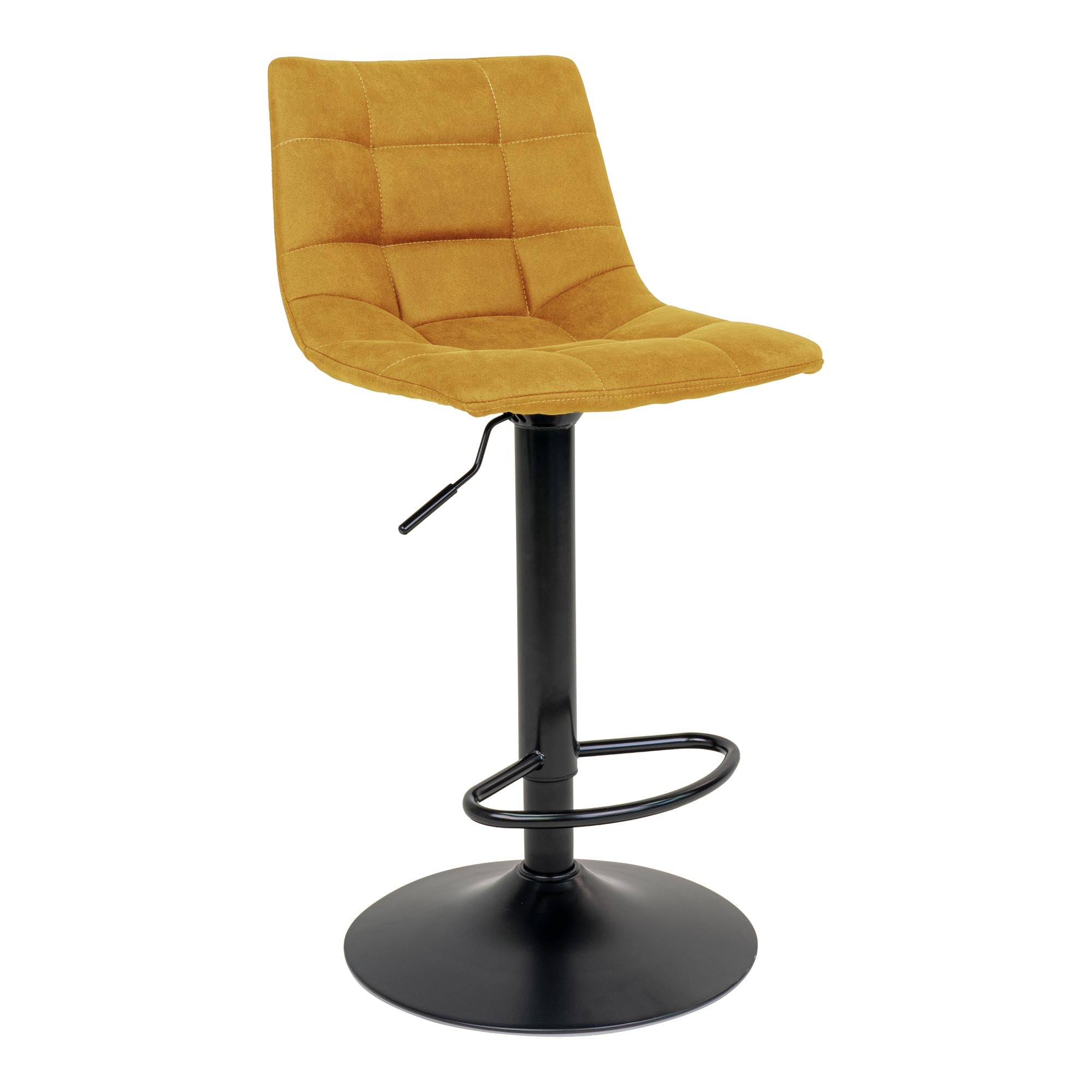 Middelfar Barstoel in velvet, set van 2