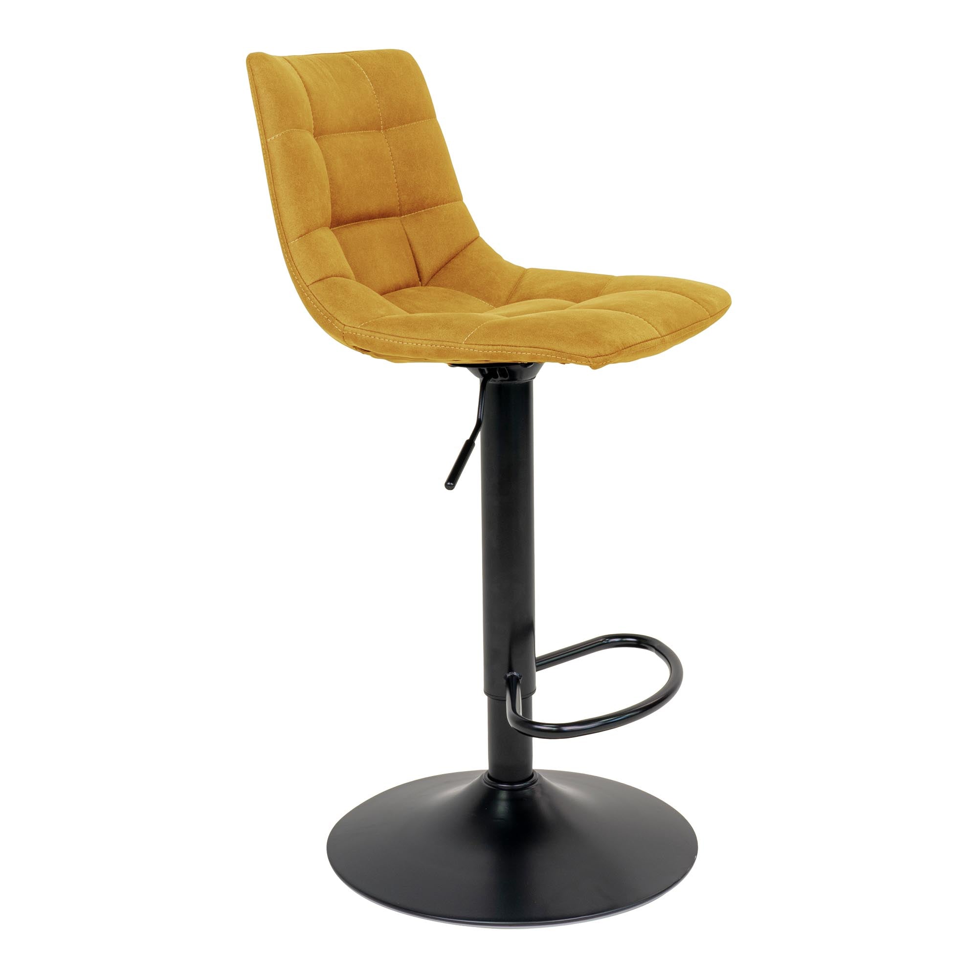 Middelfar Barstoel in velvet, set van 2