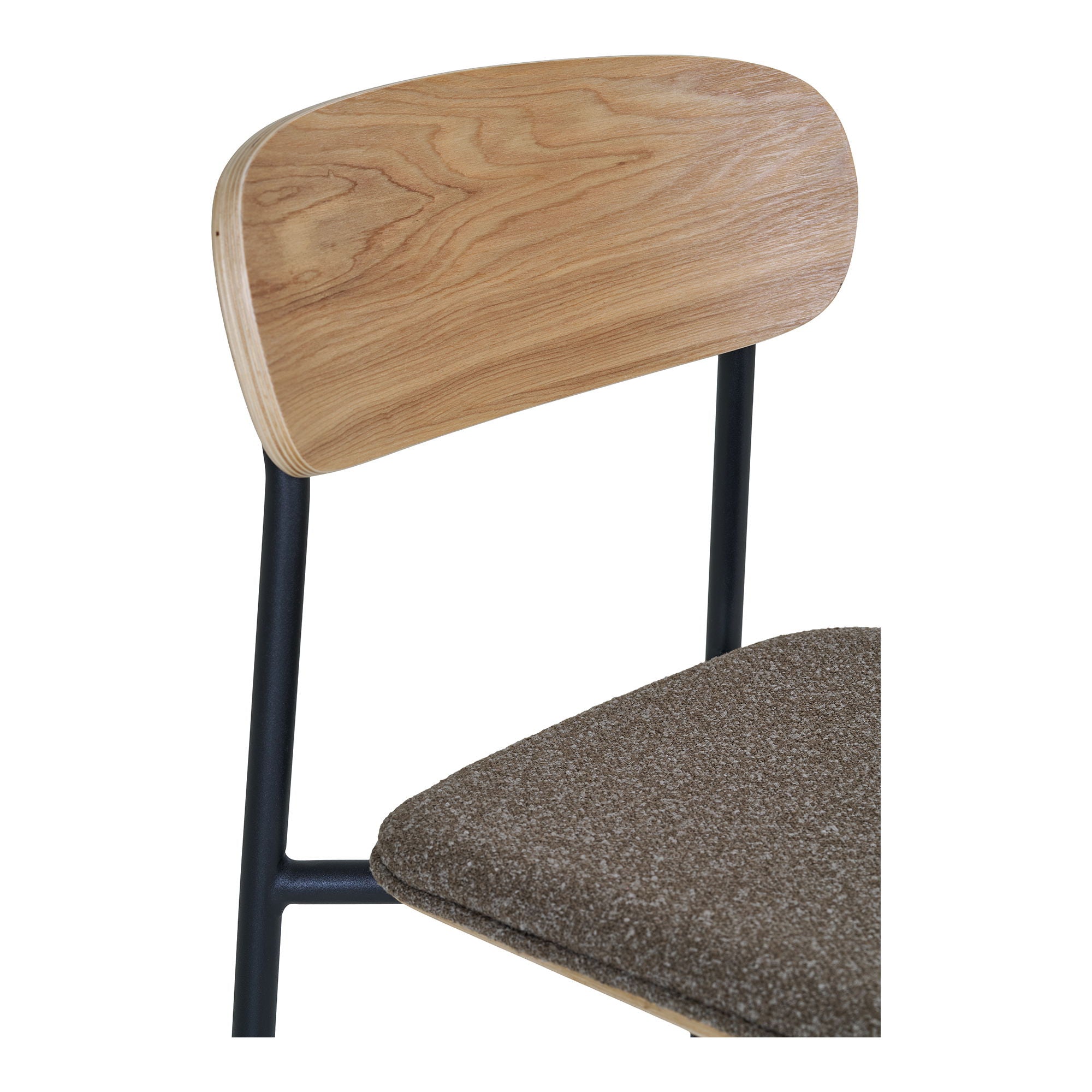 Estepona barstoel in ash wood, set van 2