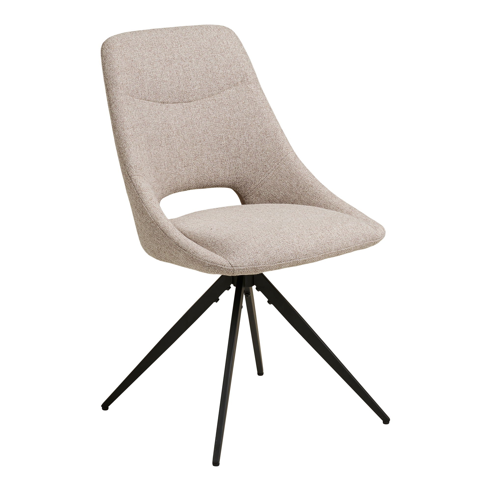 Dokka eetkamerstoel swivel, set van 2