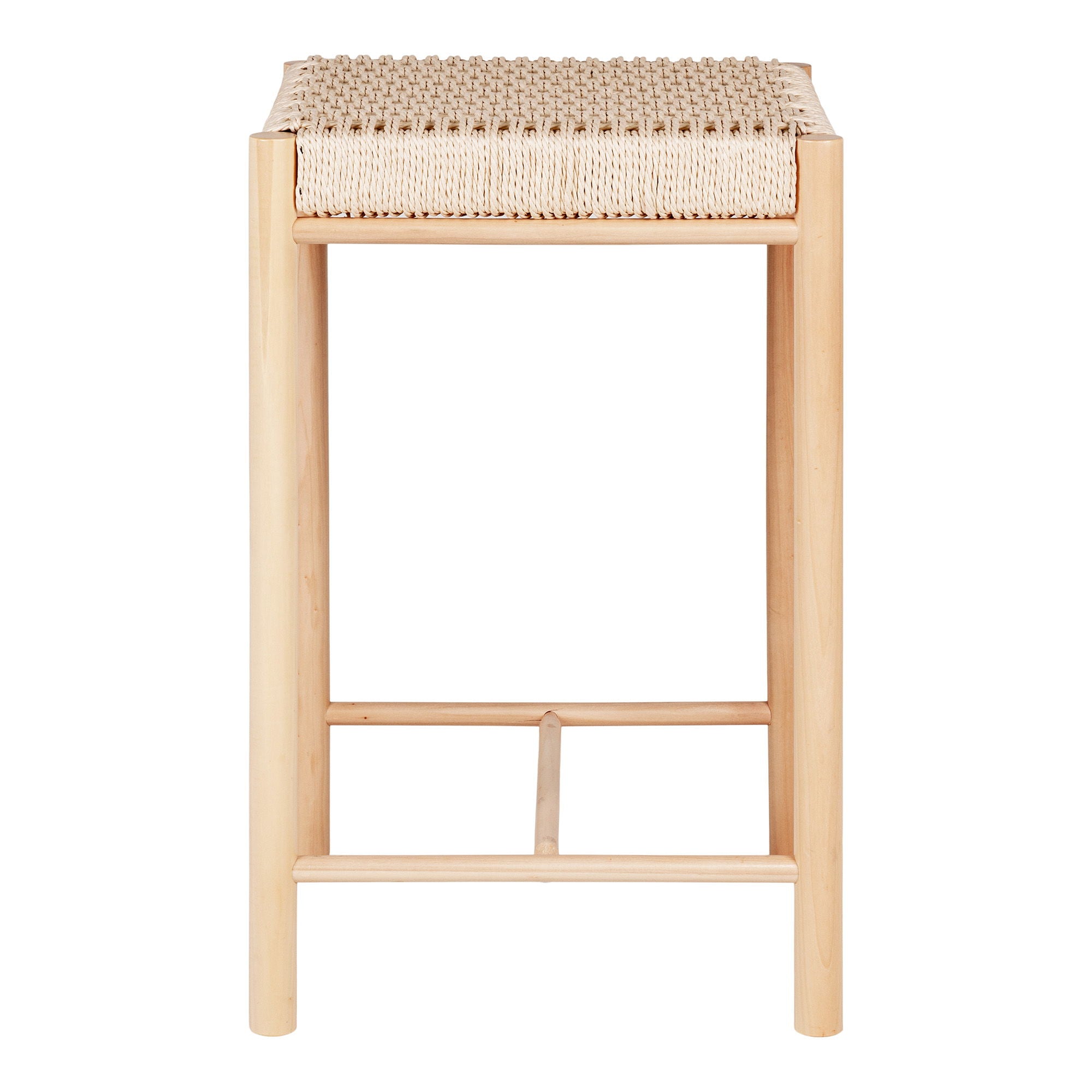 Abano barstoel in natural wicker
