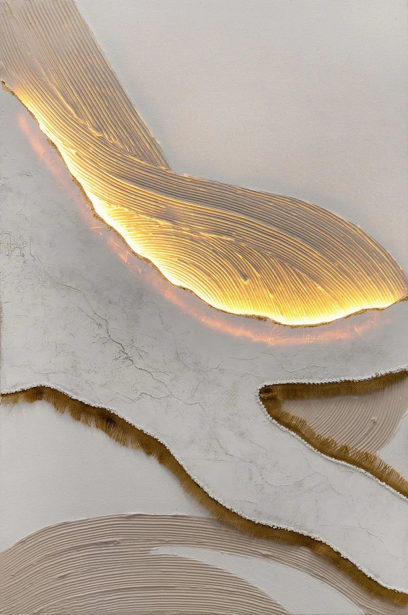 Schilderij Warm Gold