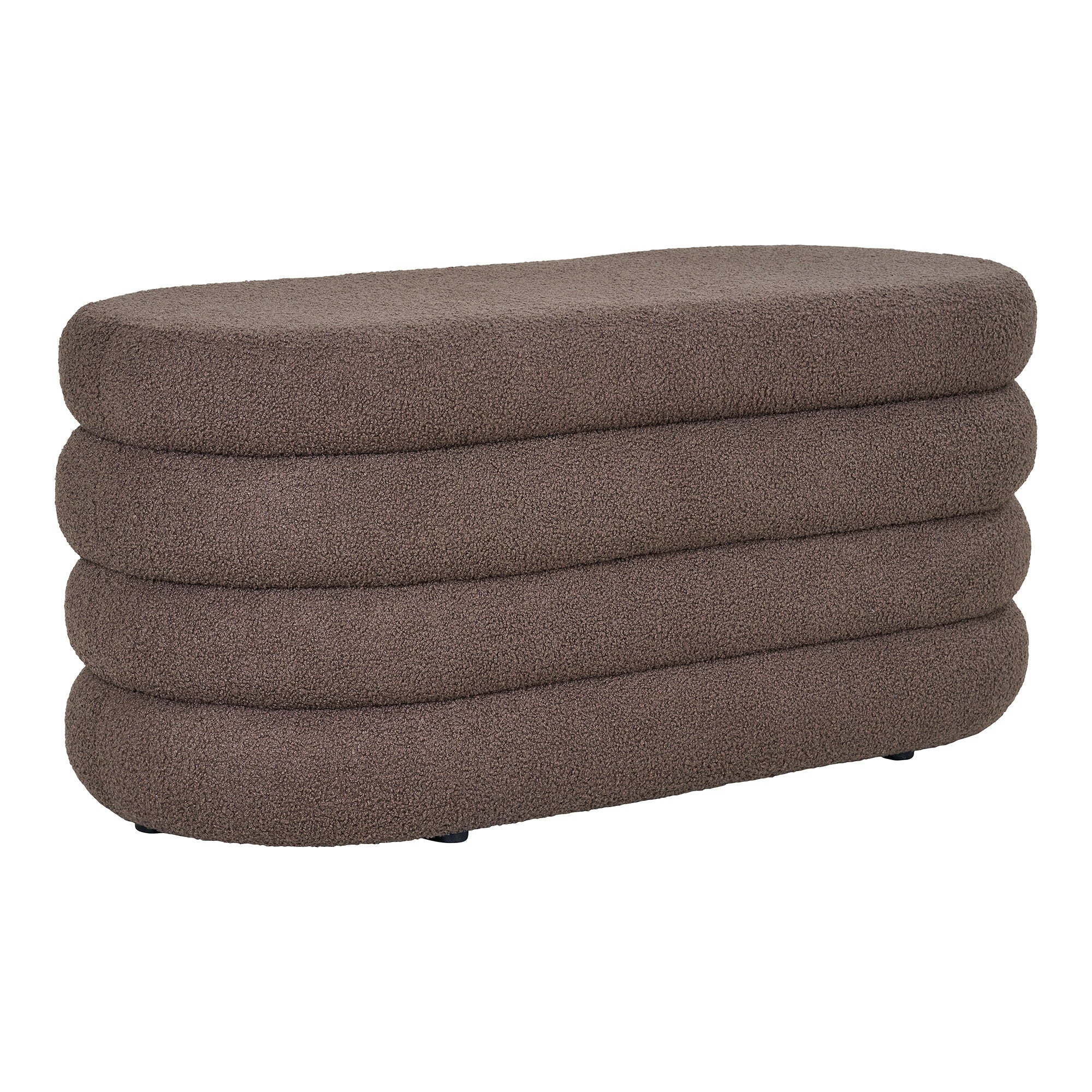 Dartford opbergbankje in Teddy 103x45x44 cm