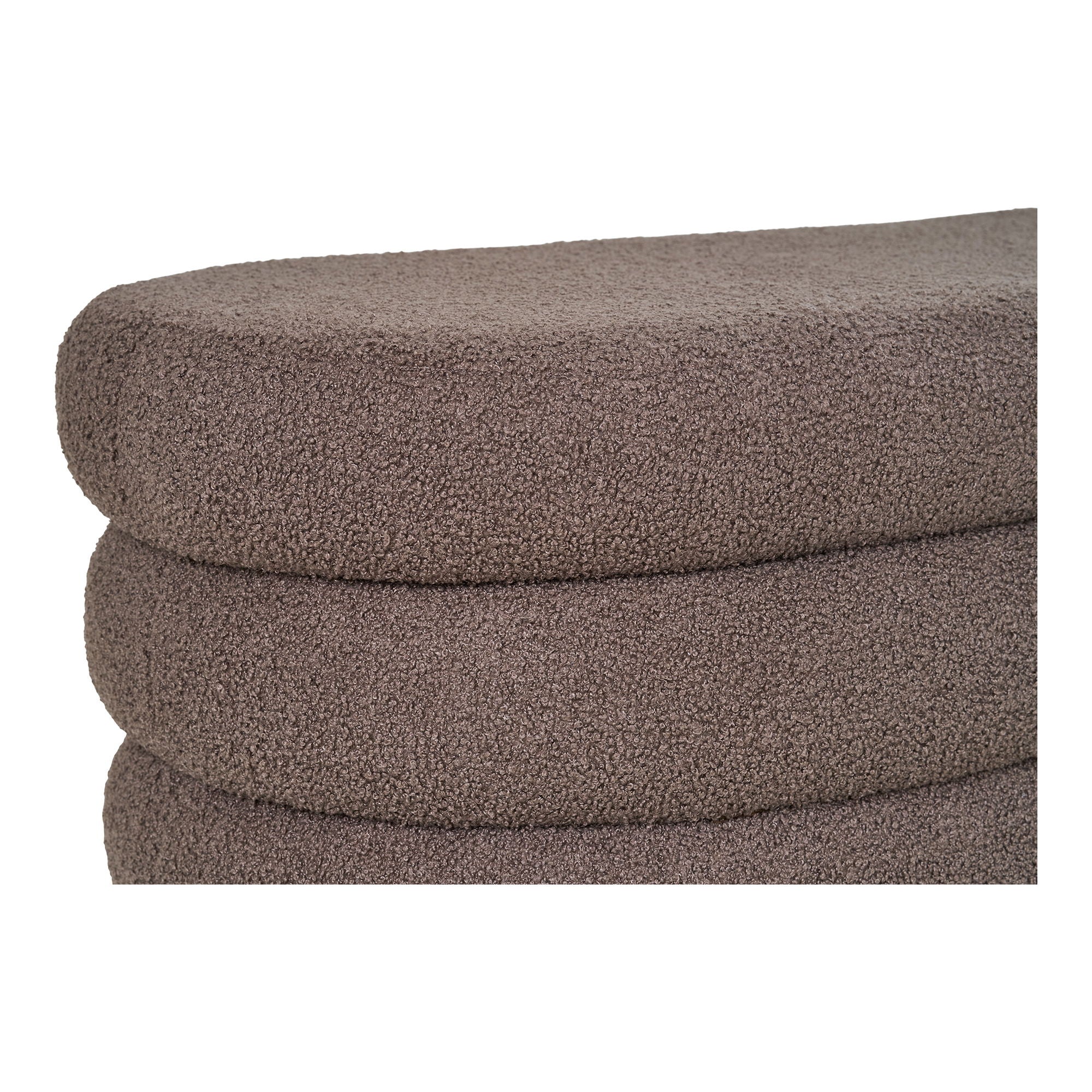 Dartford opbergbankje in Teddy 103x45x44 cm