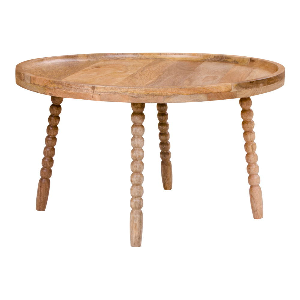 Jammu salontafel, mango natural ø60x35 cm
