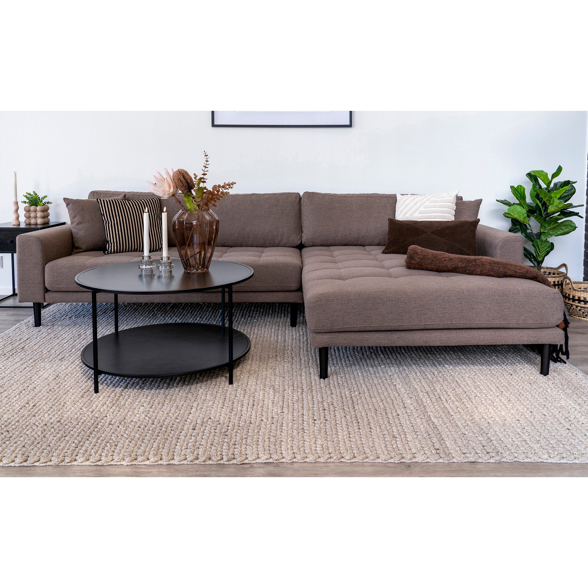 Vita salontafel, ø80x45 cm