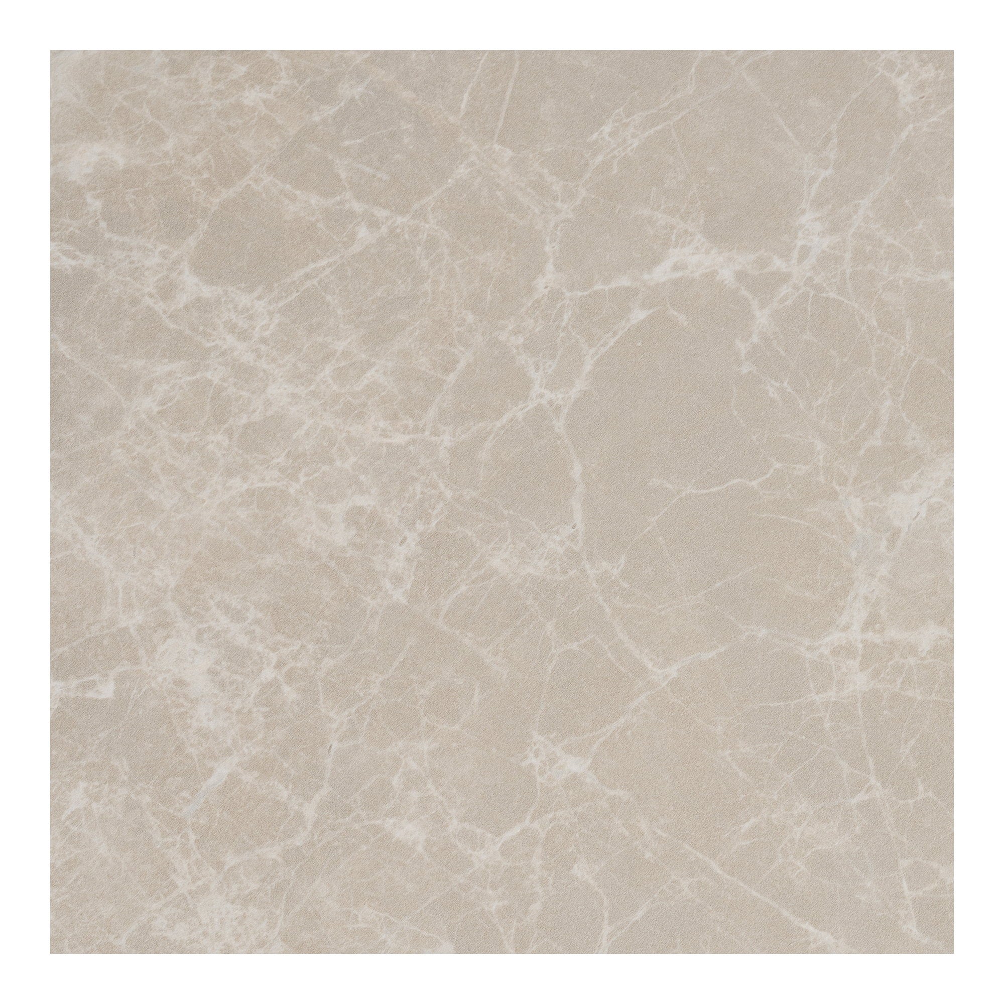 Prague salontafel Marmerlook, ronde beige set van 2