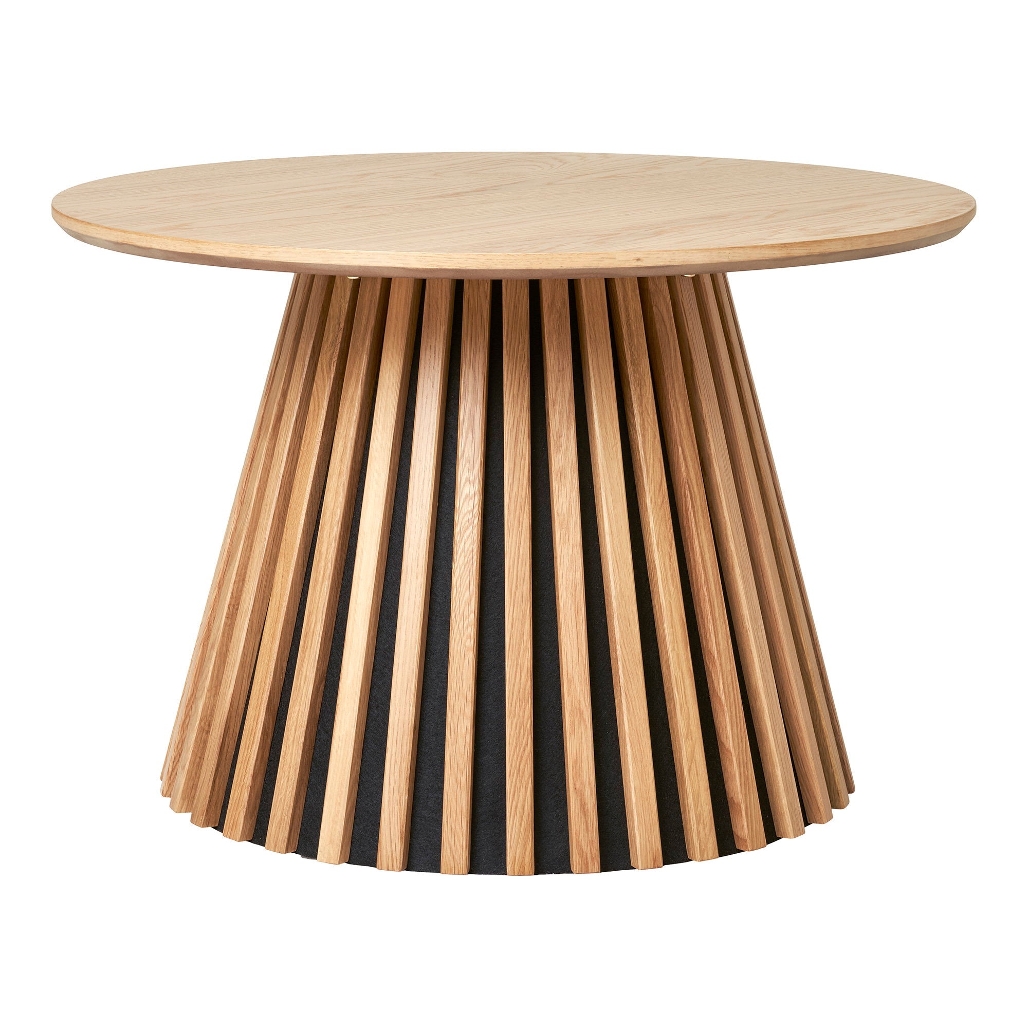 Osaka salontafel, oak veneer, natural ø70x45 cm