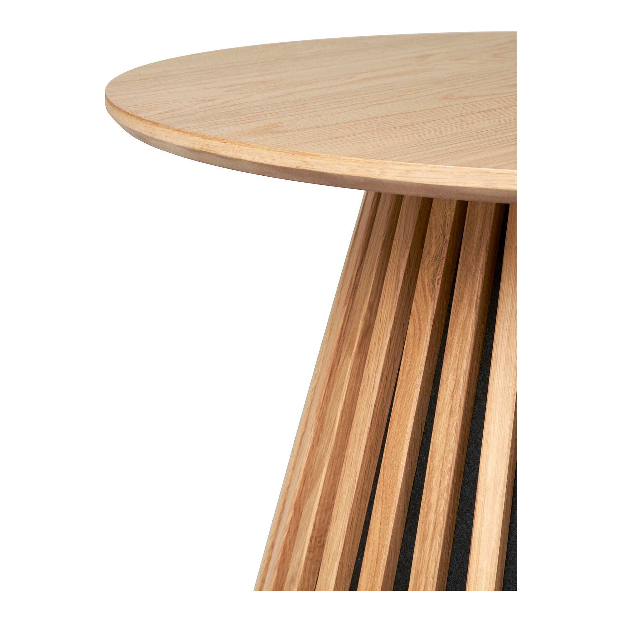 Osaka salontafel, oak veneer, natural ø70x45 cm