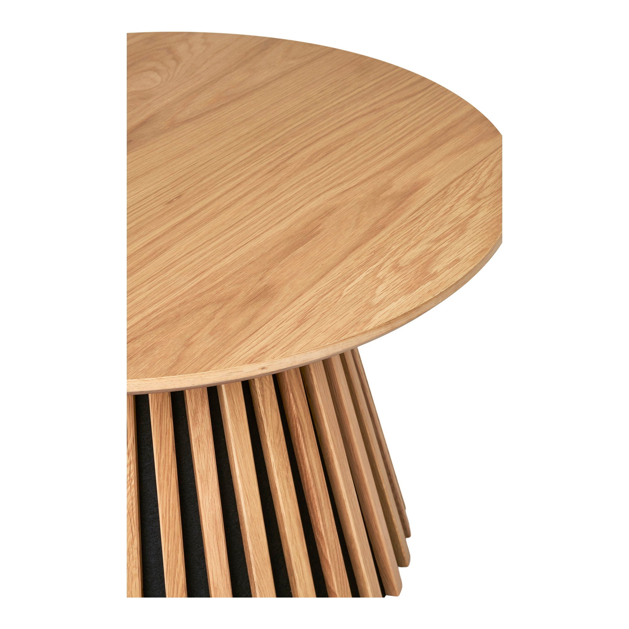 Osaka salontafel, oak veneer, natural ø70x45 cm