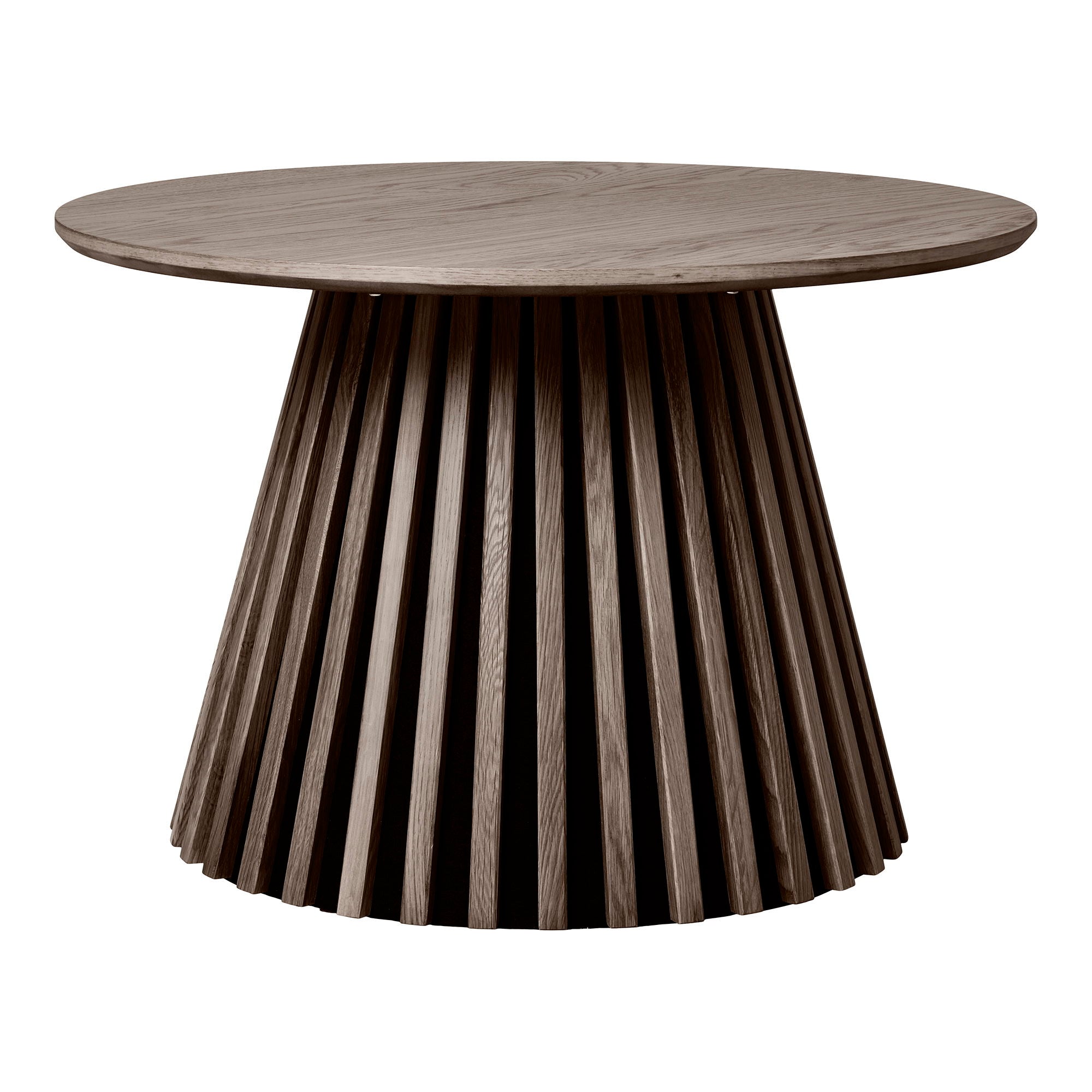 Osaka salontafel, oak veneer, smoked ø70x45 cm