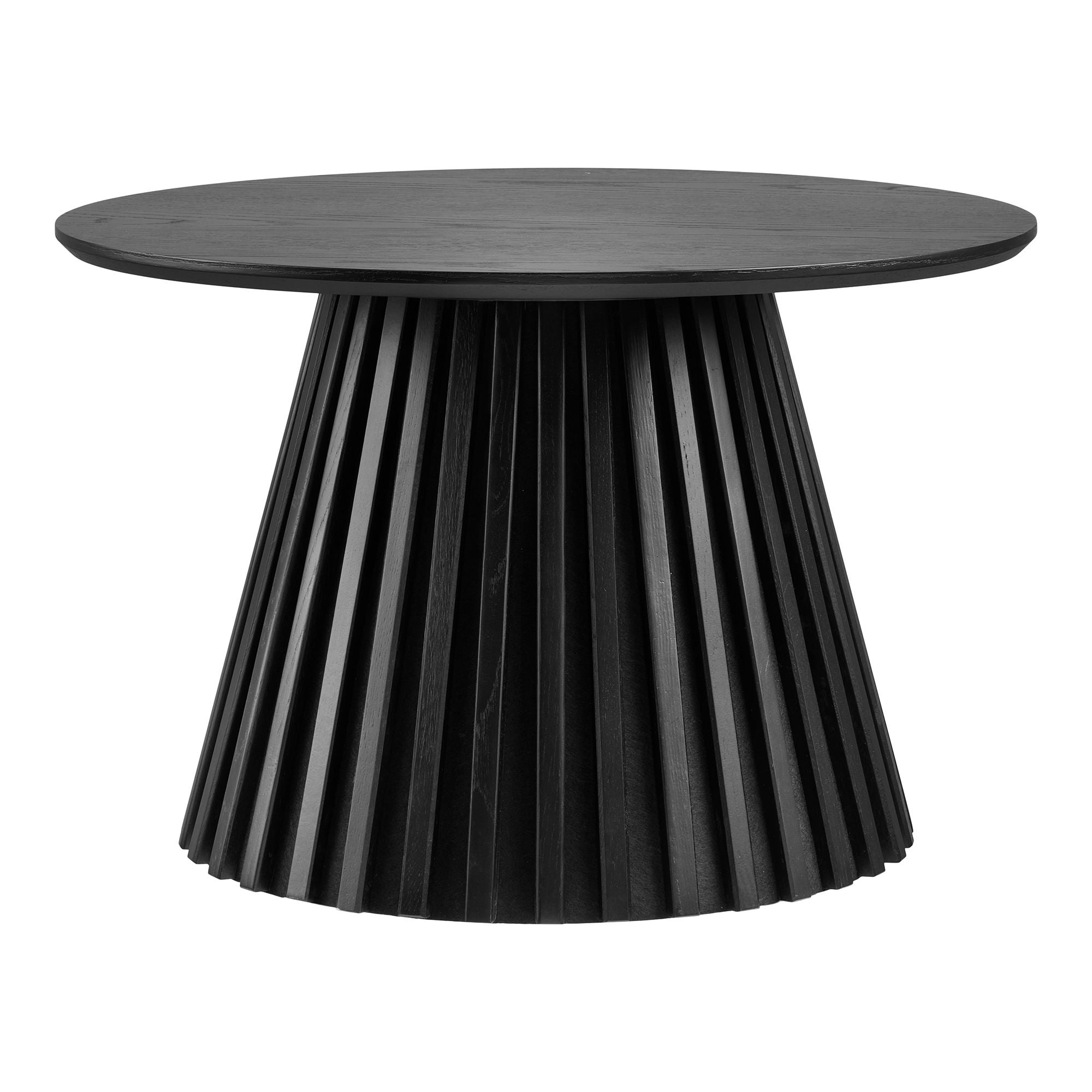 Osaka salontafel, oak veneer, black ø70x45 cm