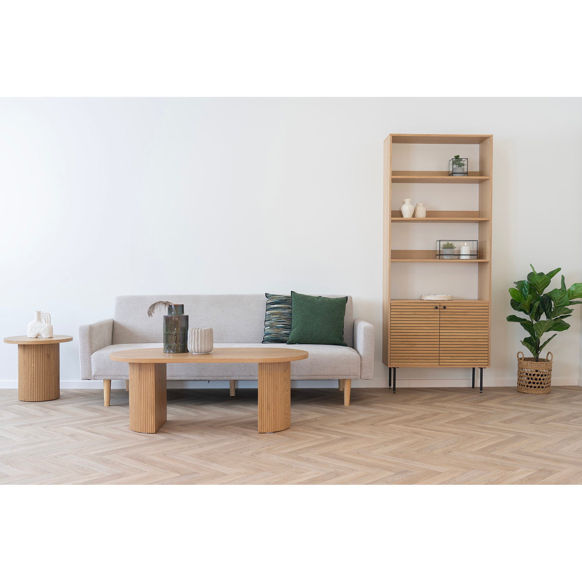 Boavista salontafel in natural, 60x120x45 cm