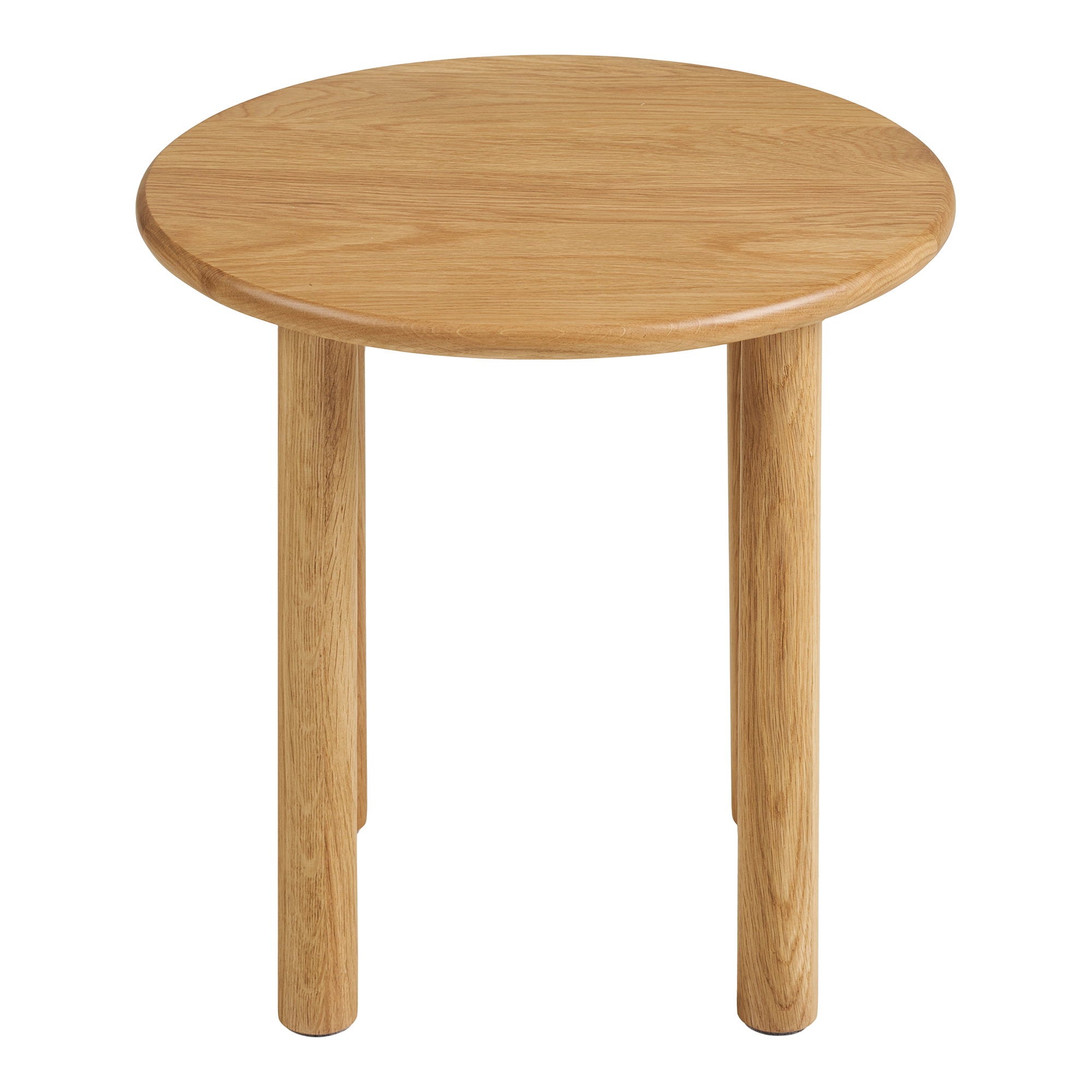 Jena bijzettafel in oak, natural ø40X40cm