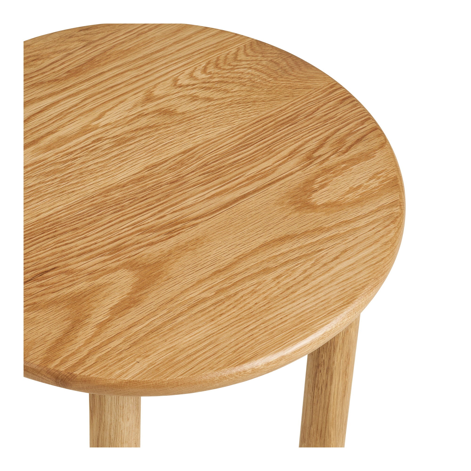 Jena bijzettafel in oak, natural ø40X40cm