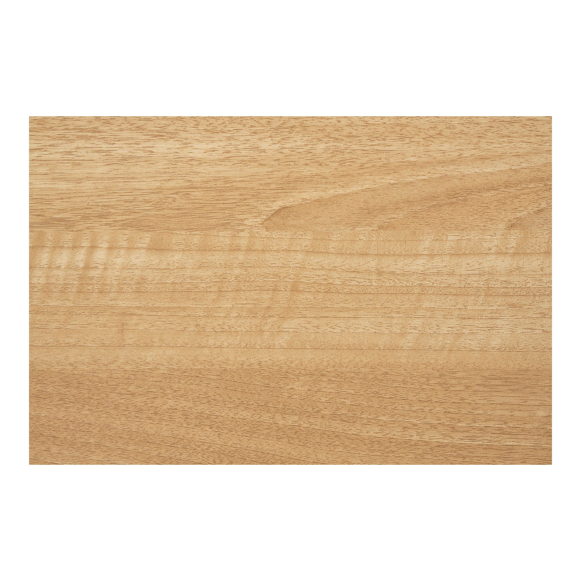 Fano bistro tafel - Melamine in natural, zwart metalen voet 70x70x75 cm