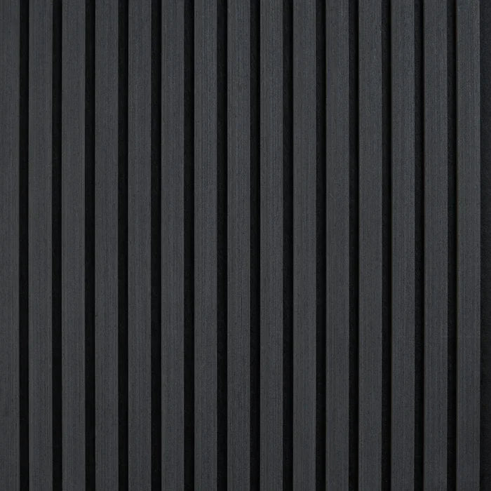 Akoestische paneel - 23 Strak Zwart 60x250 cm