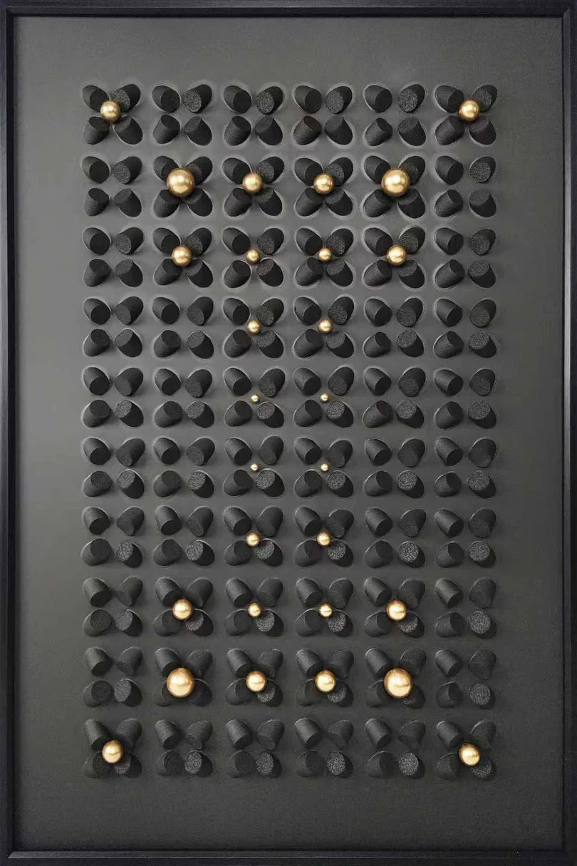 Schilderij Noir