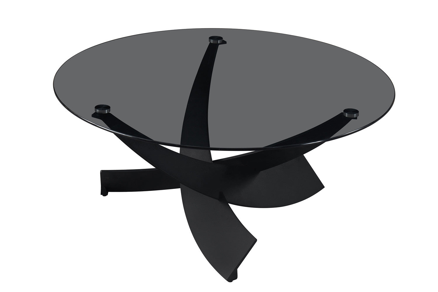Salontafel Weston Grijs helder glas