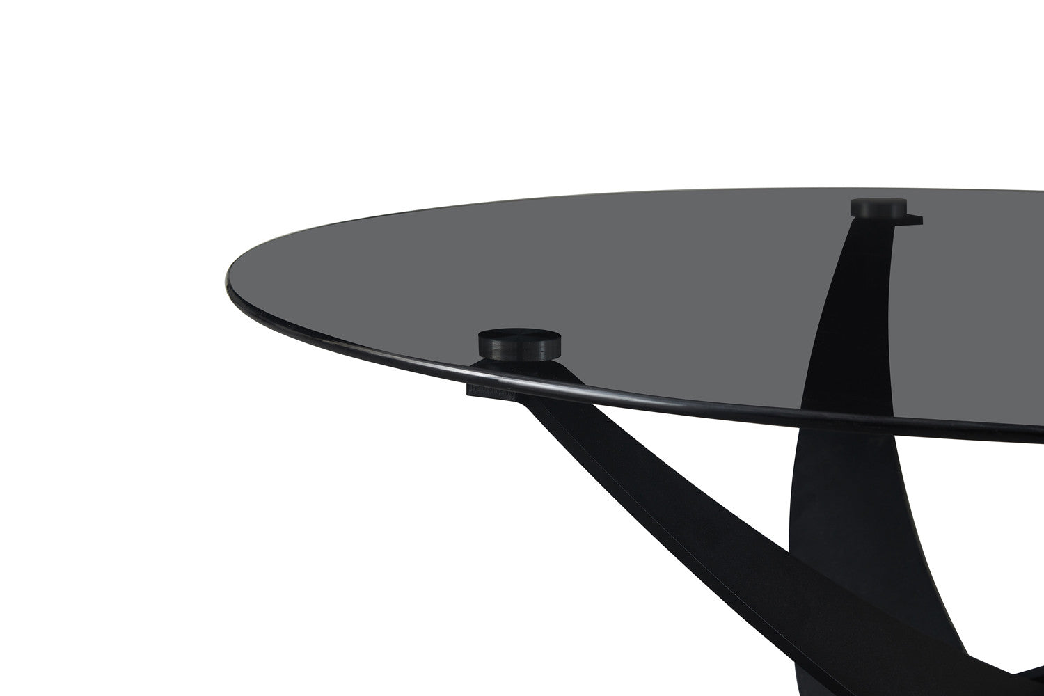 Salontafel Weston Grijs helder glas