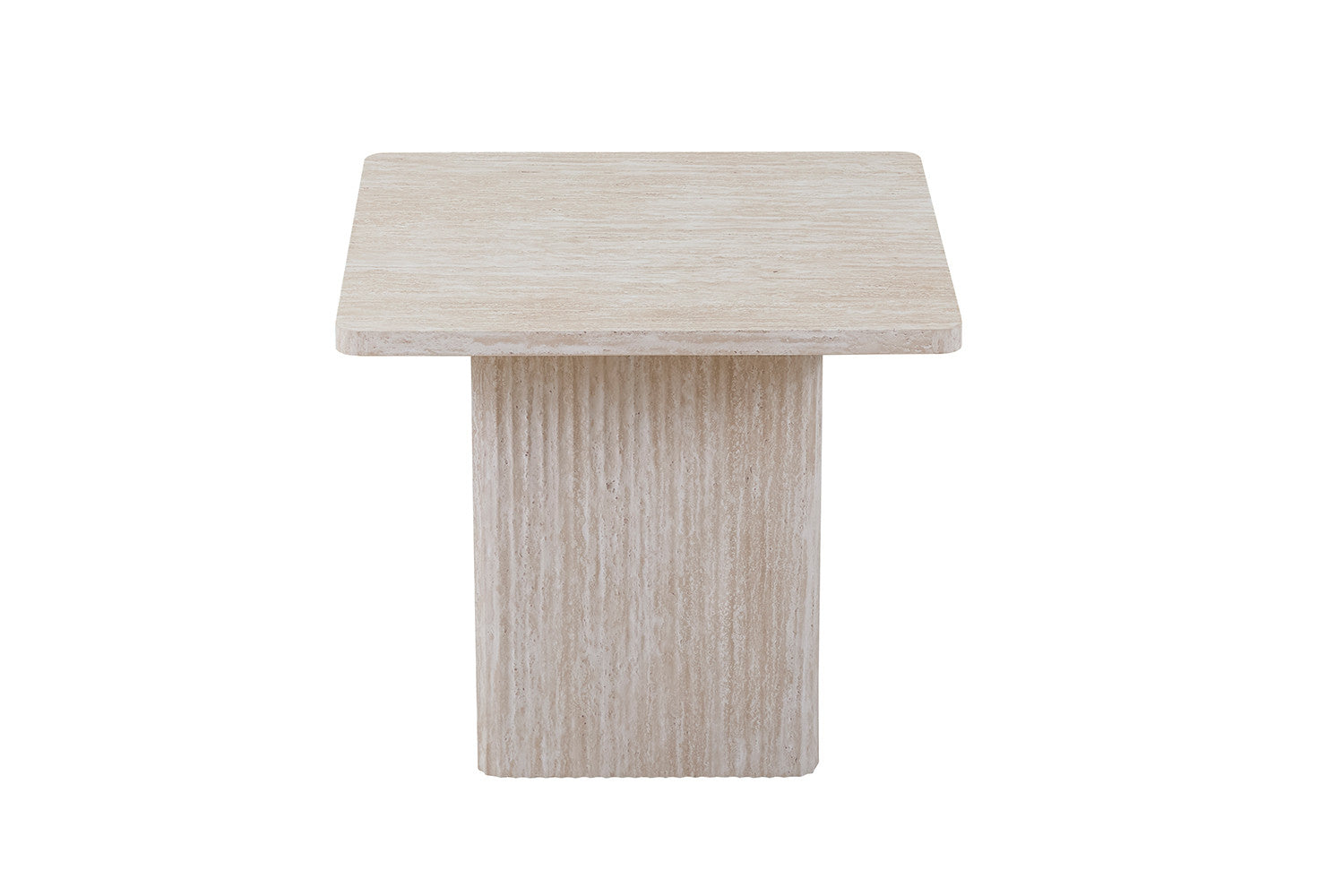 Set van 2 Salontafels 'Bobby' Decor travertin Beige