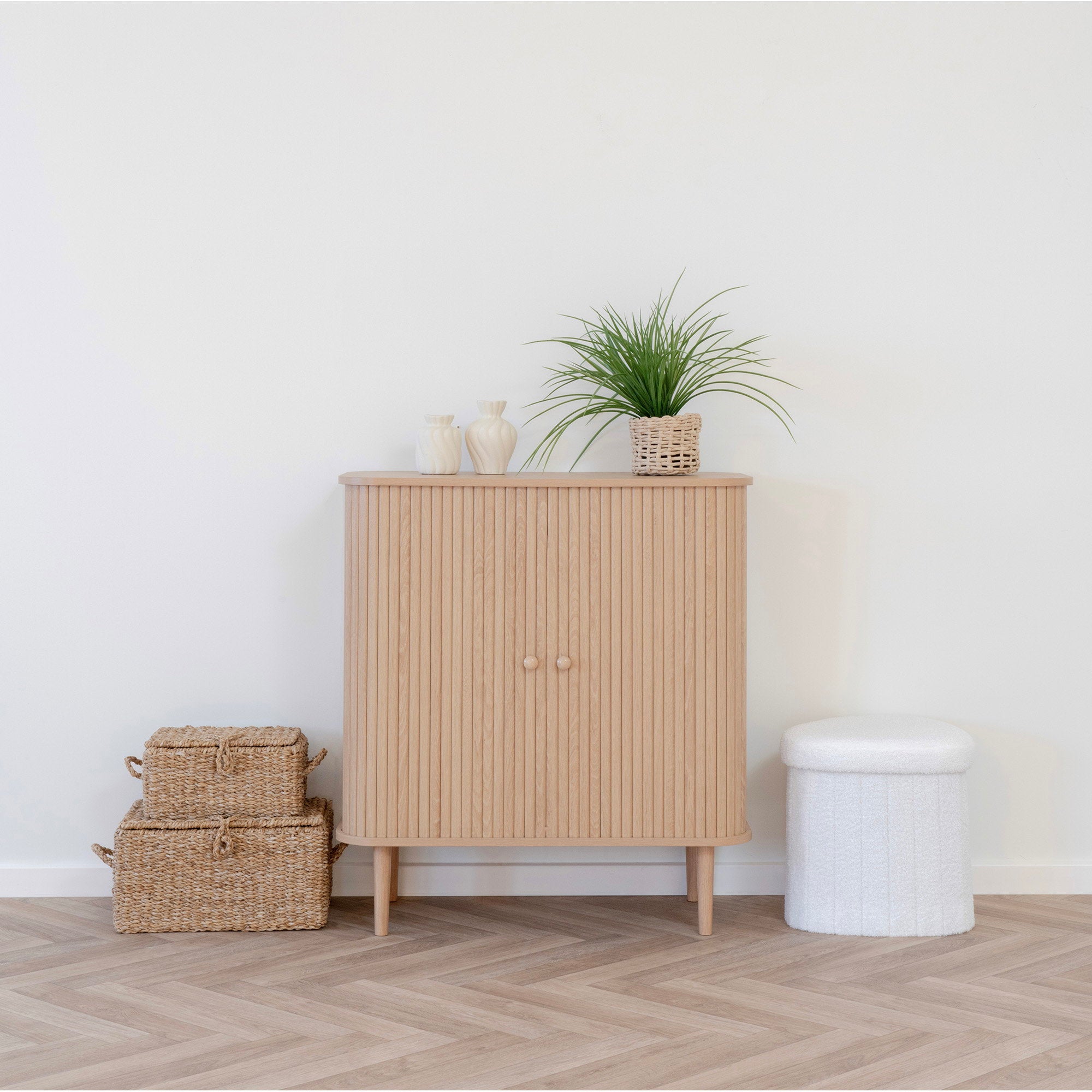 Nikko bijzettafel natural  80x40x87 cm