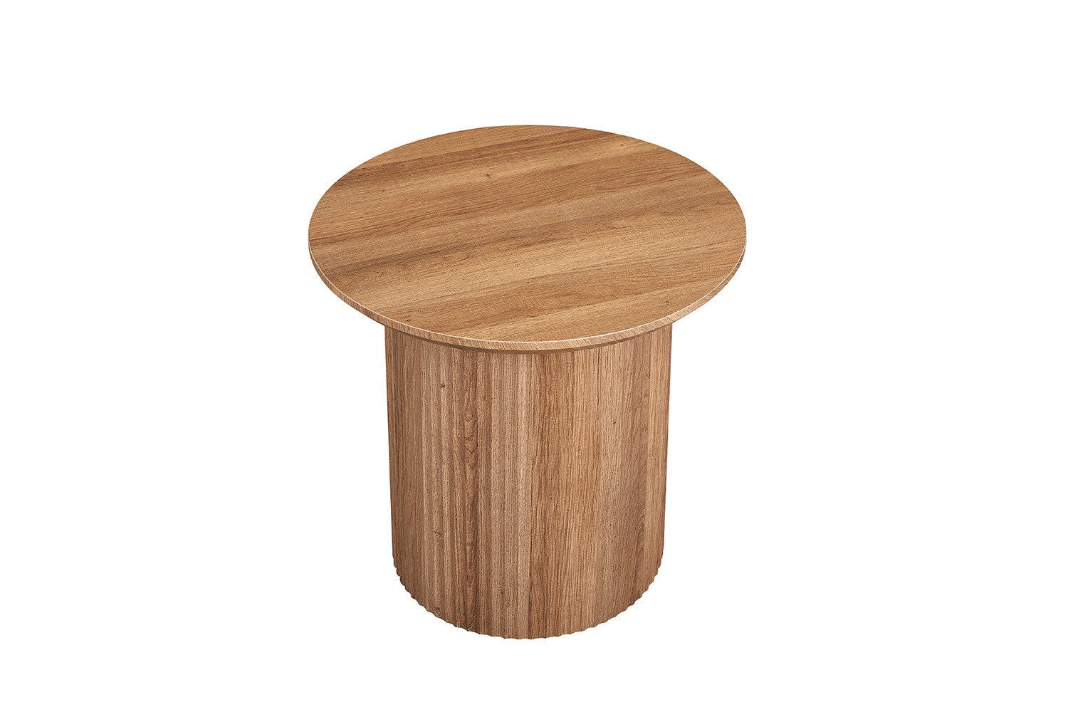 SALE - Salontafel 'Lagos' 50 cm Rond Decor Oude eik