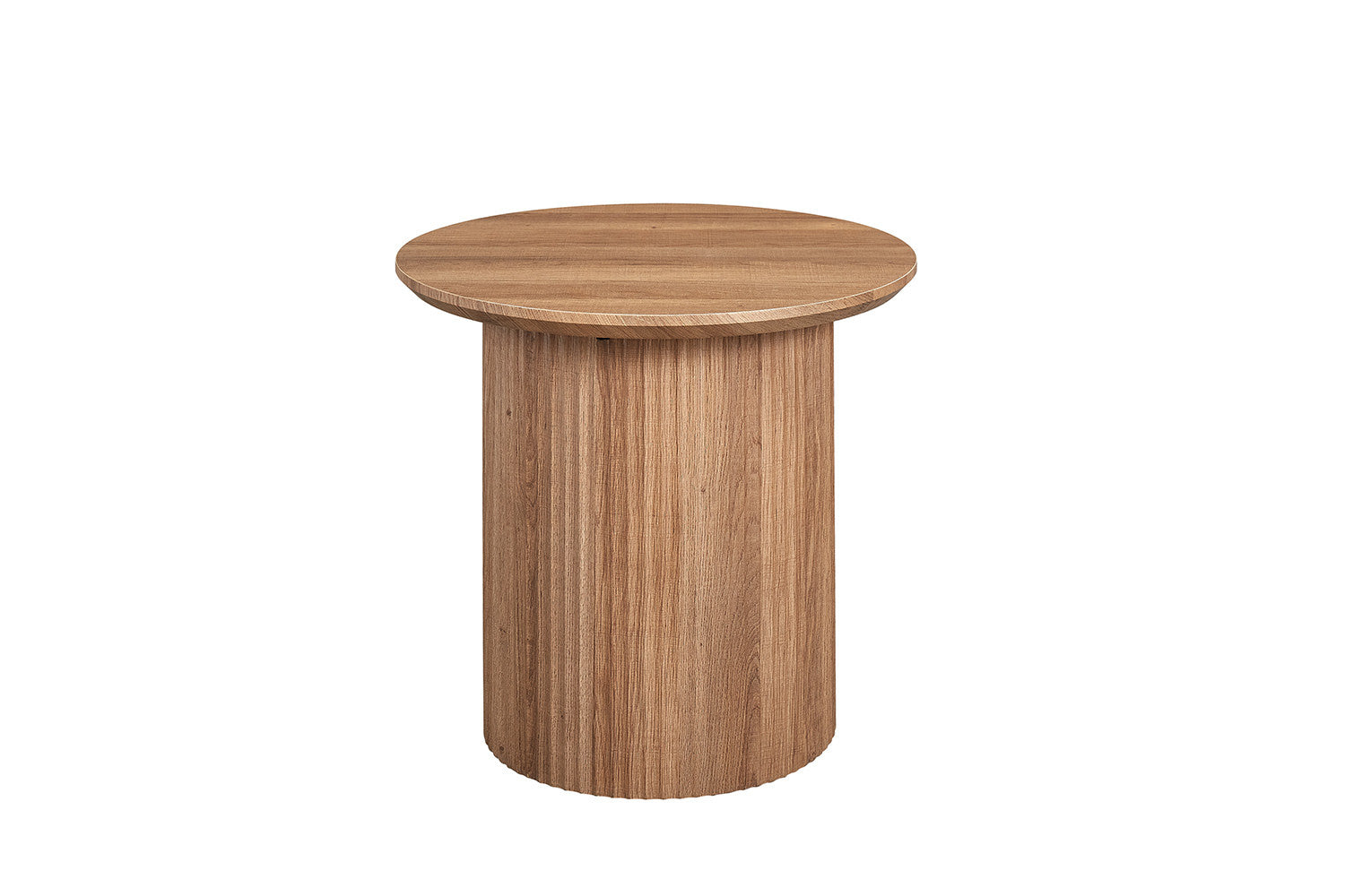 SALE - Salontafel 'Lagos' 50 cm Rond Decor Oude eik