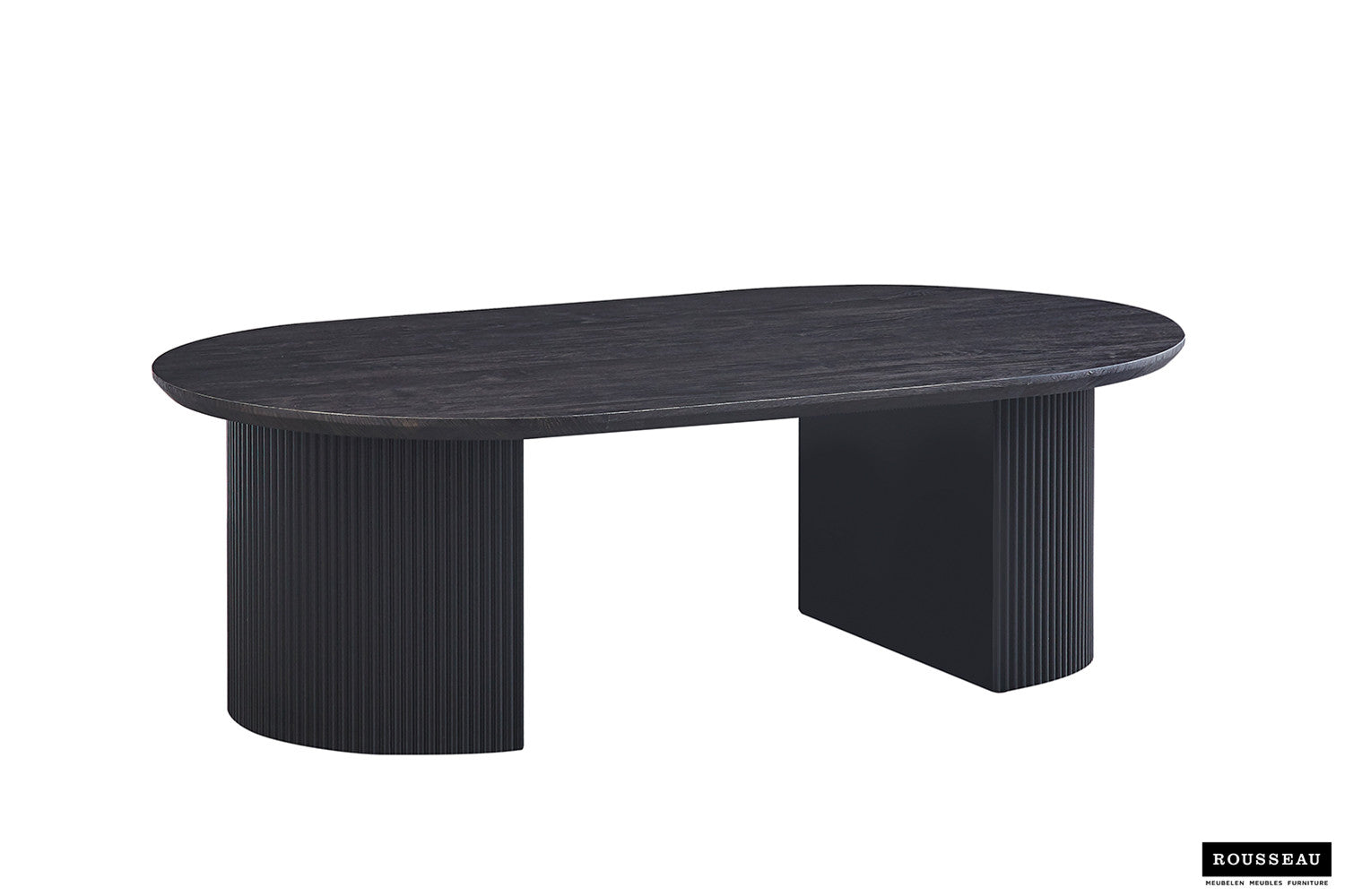 Salontafel Lagos 120 cm Ovaal Donkerbruin