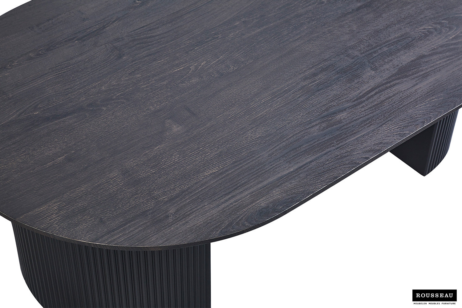 Salontafel Lagos 120 cm Ovaal Donkerbruin