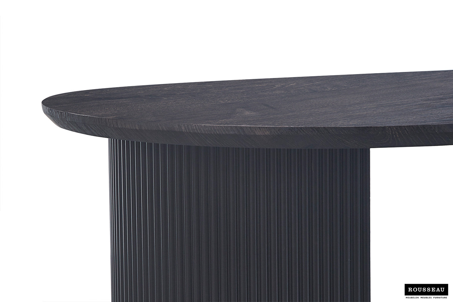 Salontafel Lagos 120 cm Ovaal Donkerbruin