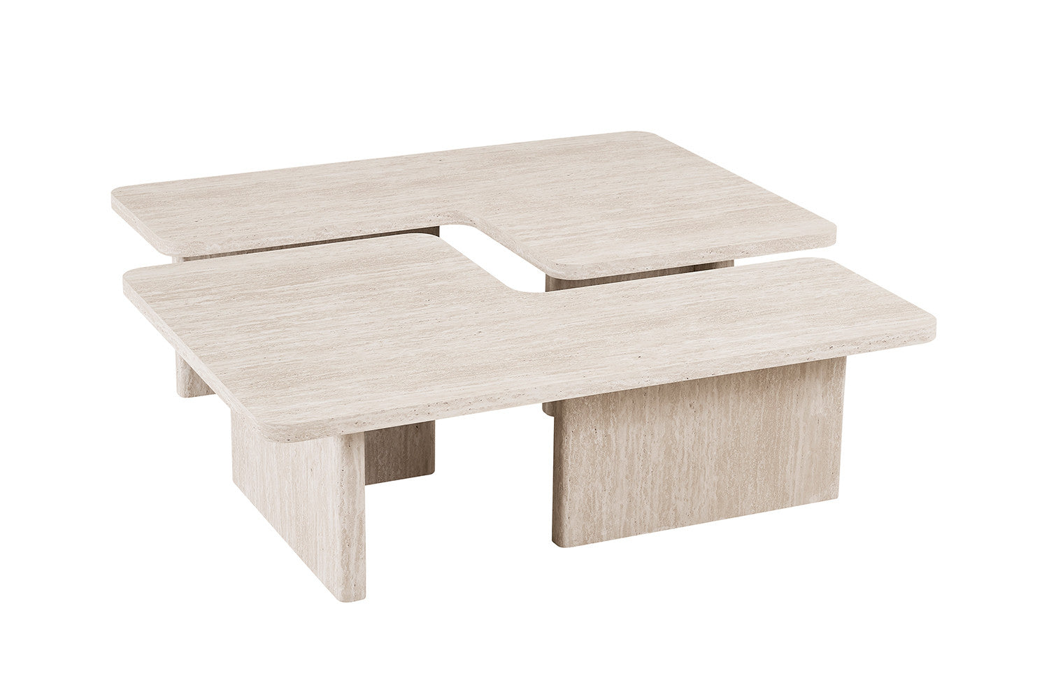 Salontafel Arallo Travertin Beige