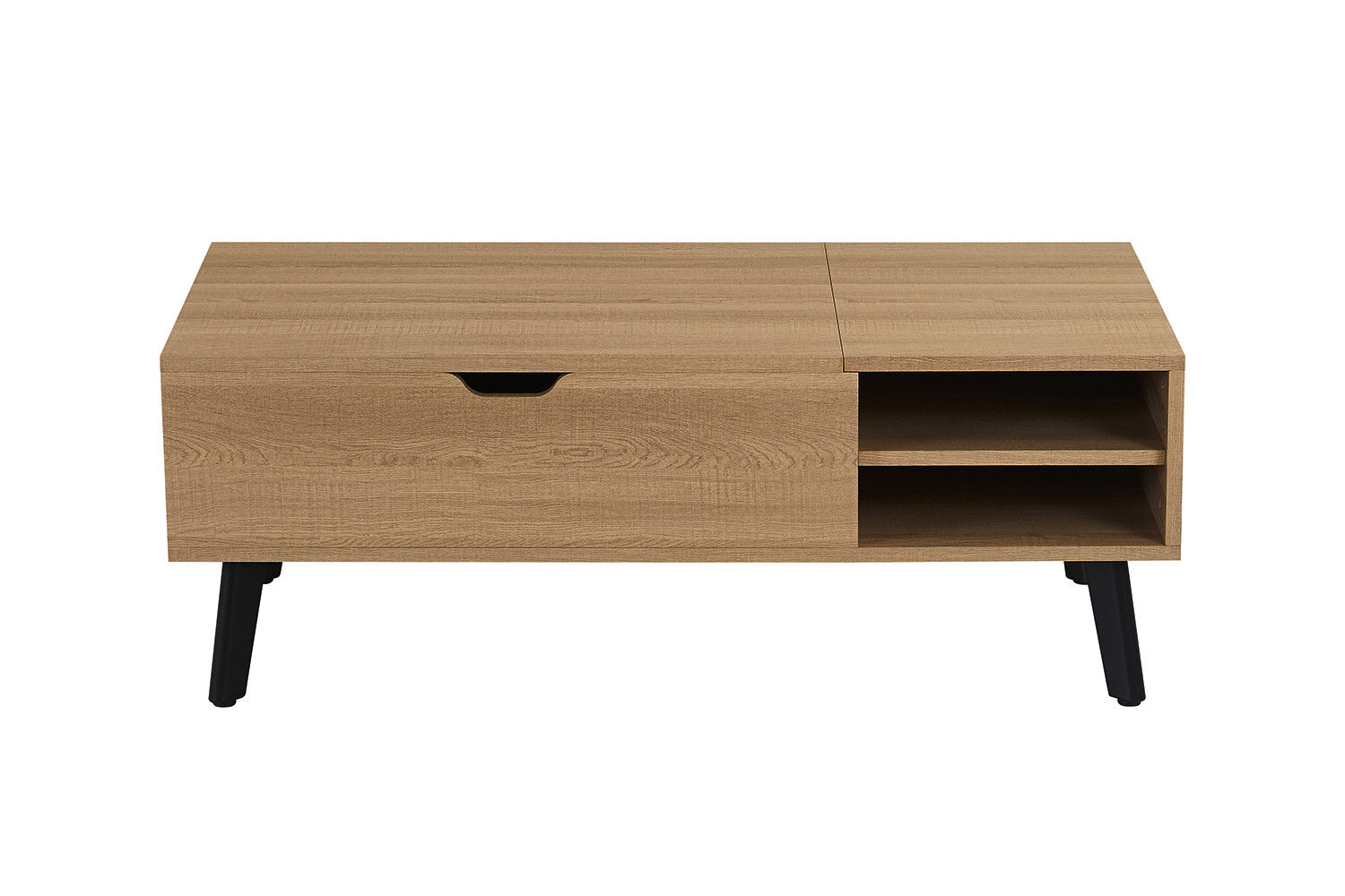 Salontafel Justine Opklapbare top Eik Naturel