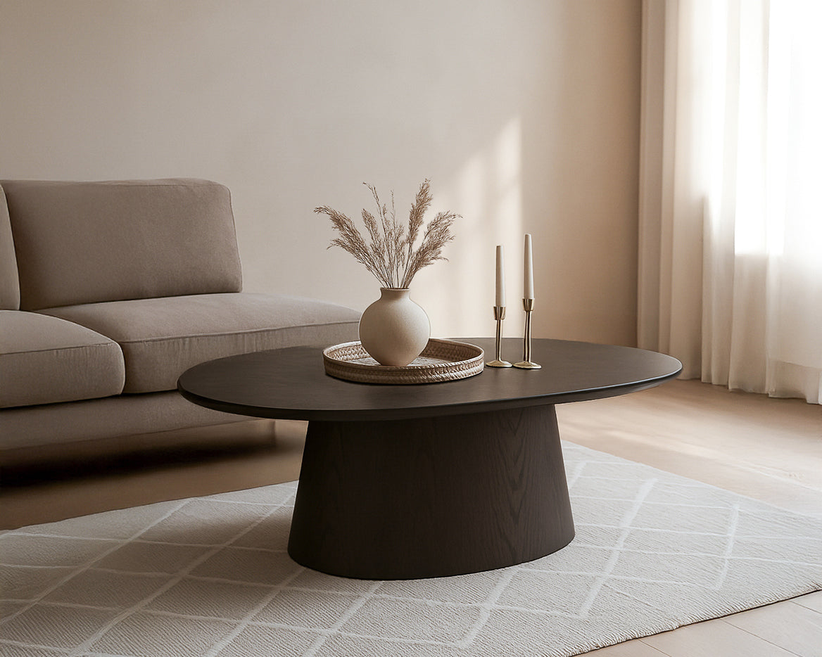 Novero Espresso Oval 120cm