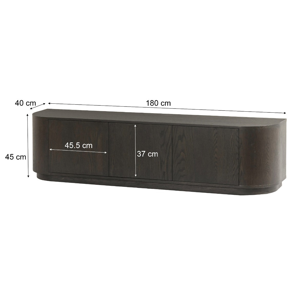 Novero Espresso 180cm