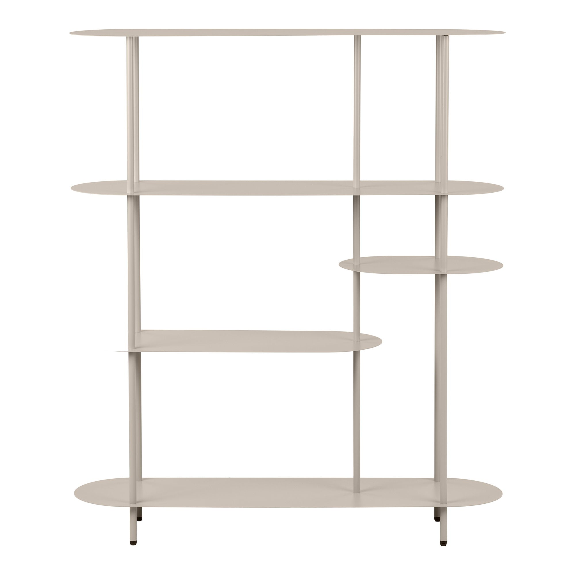 Rieti wandplanken asymetrisch sand 31x118x139 cm