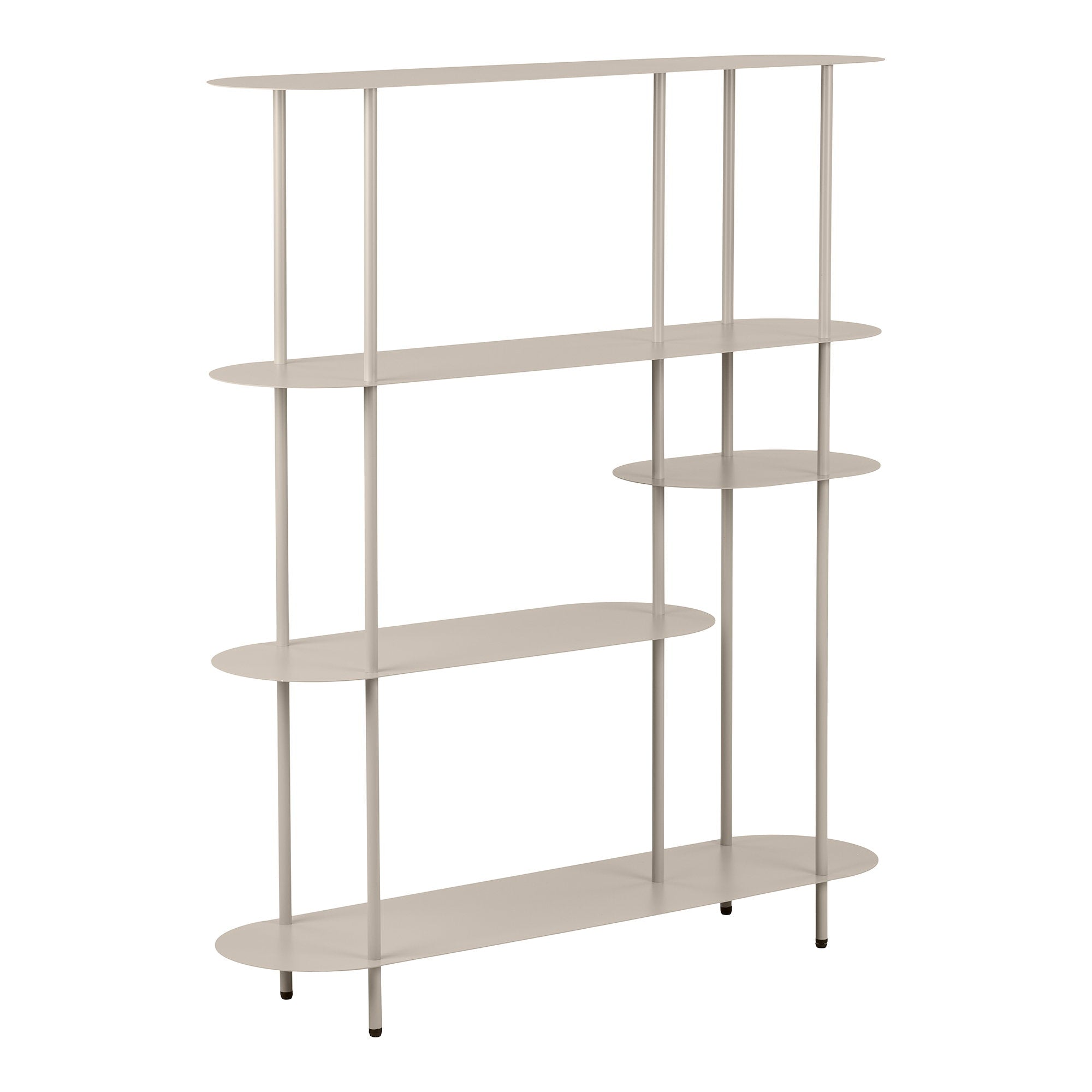 Rieti wandplanken asymetrisch sand 31x118x139 cm