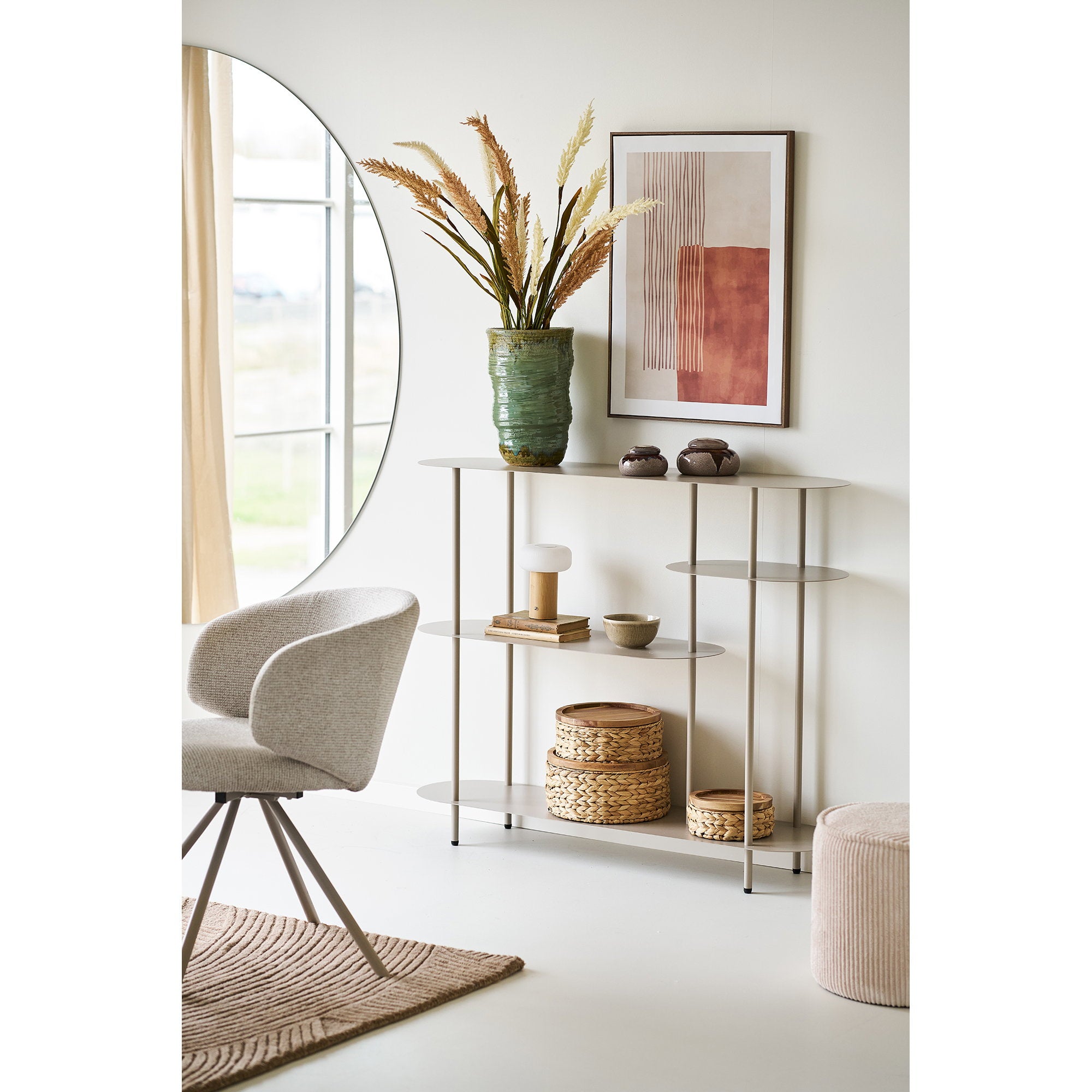 Rieti wandplanken sand 31x118x97 cm