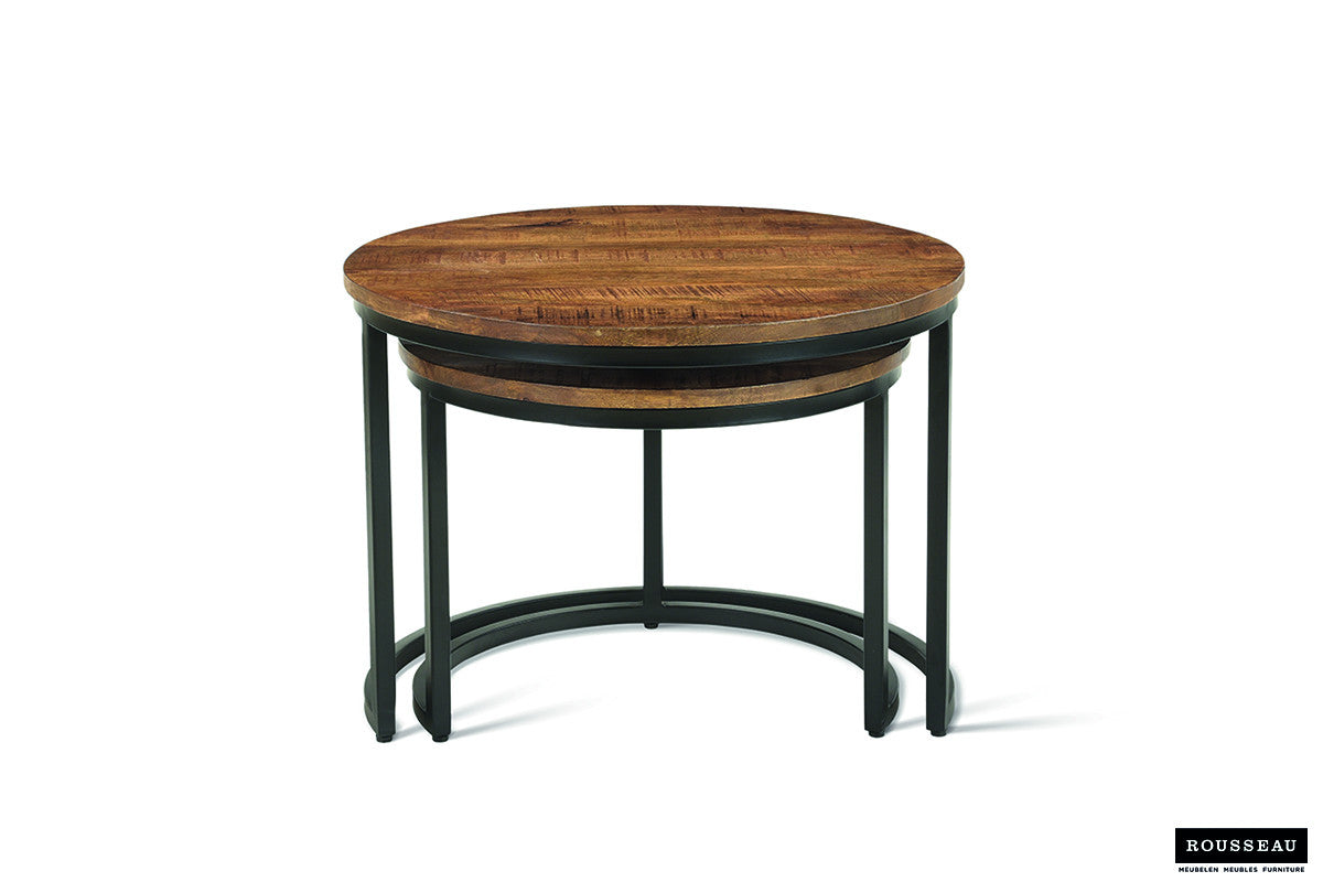 Salontafel 'Goja' 2-delig Mango hout