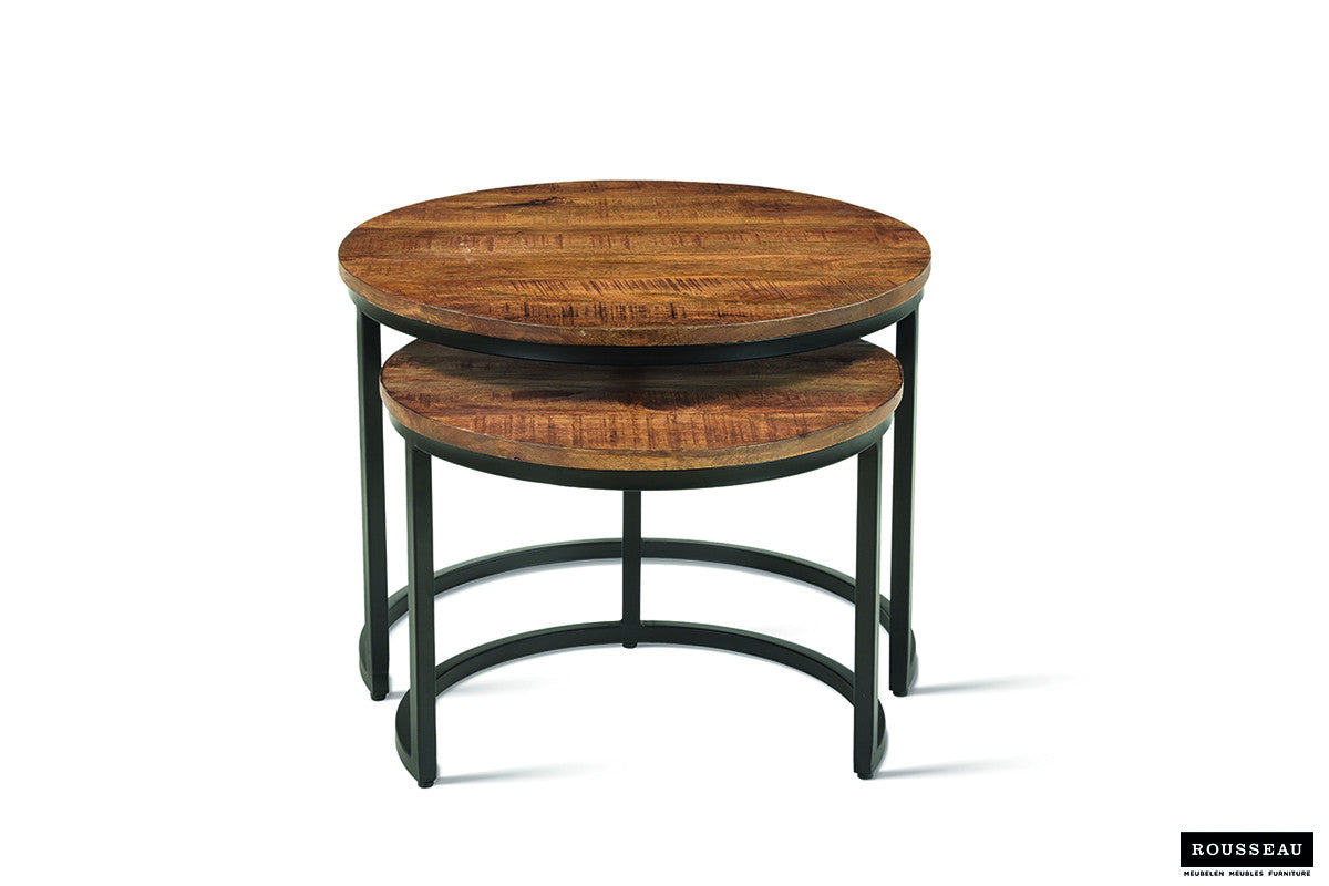 Salontafel 'Goja' 2-delig Mango hout