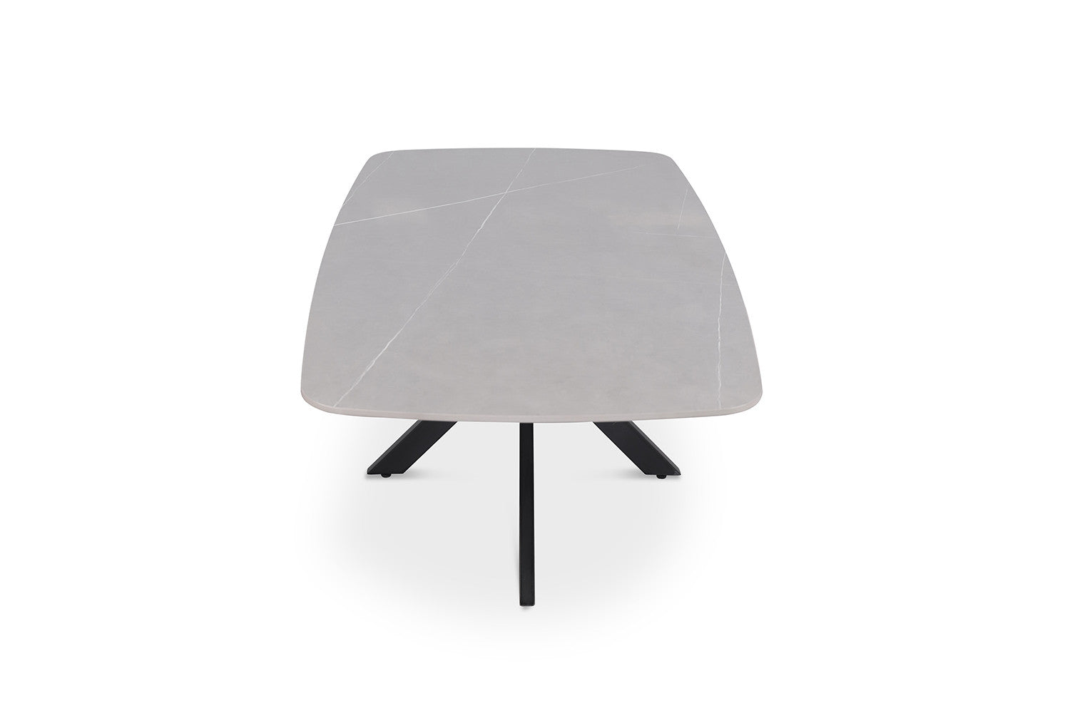 Salontafel 'Apollo' 130 cm Deens Ovaal Steen Grijs