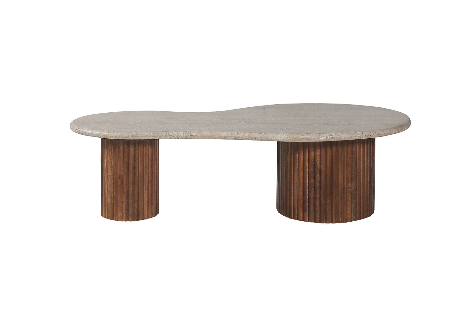 Salontafel Marlon 120 cm Travertin Beige
