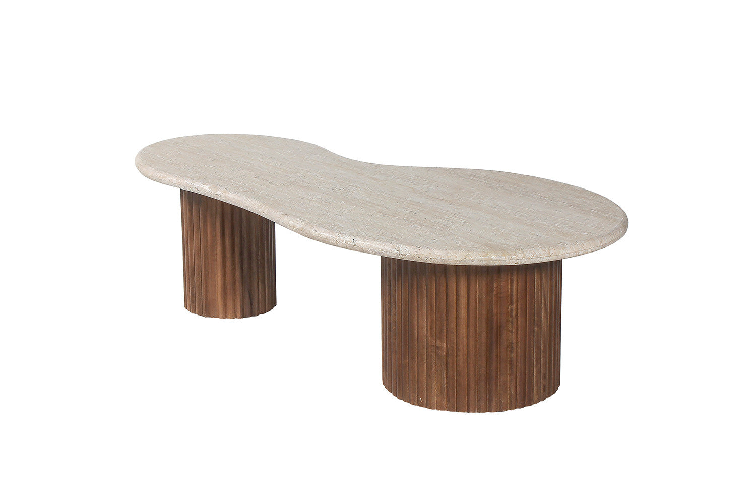 Salontafel Marlon 120 cm Travertin Beige