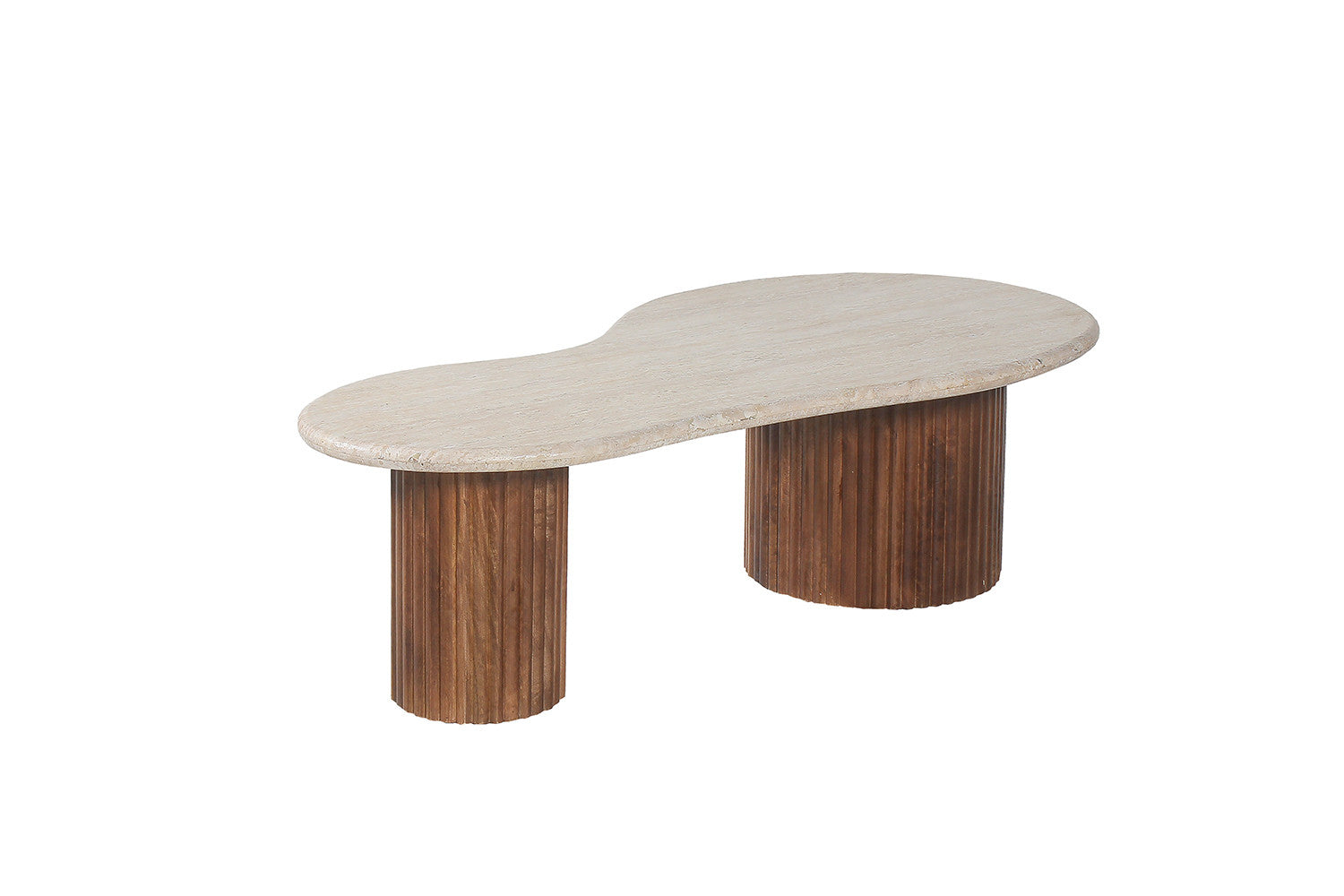 Salontafel Marlon 120 cm Travertin Beige