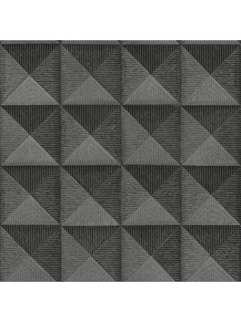 Behang Beaux arts 2 3d effect charcoal