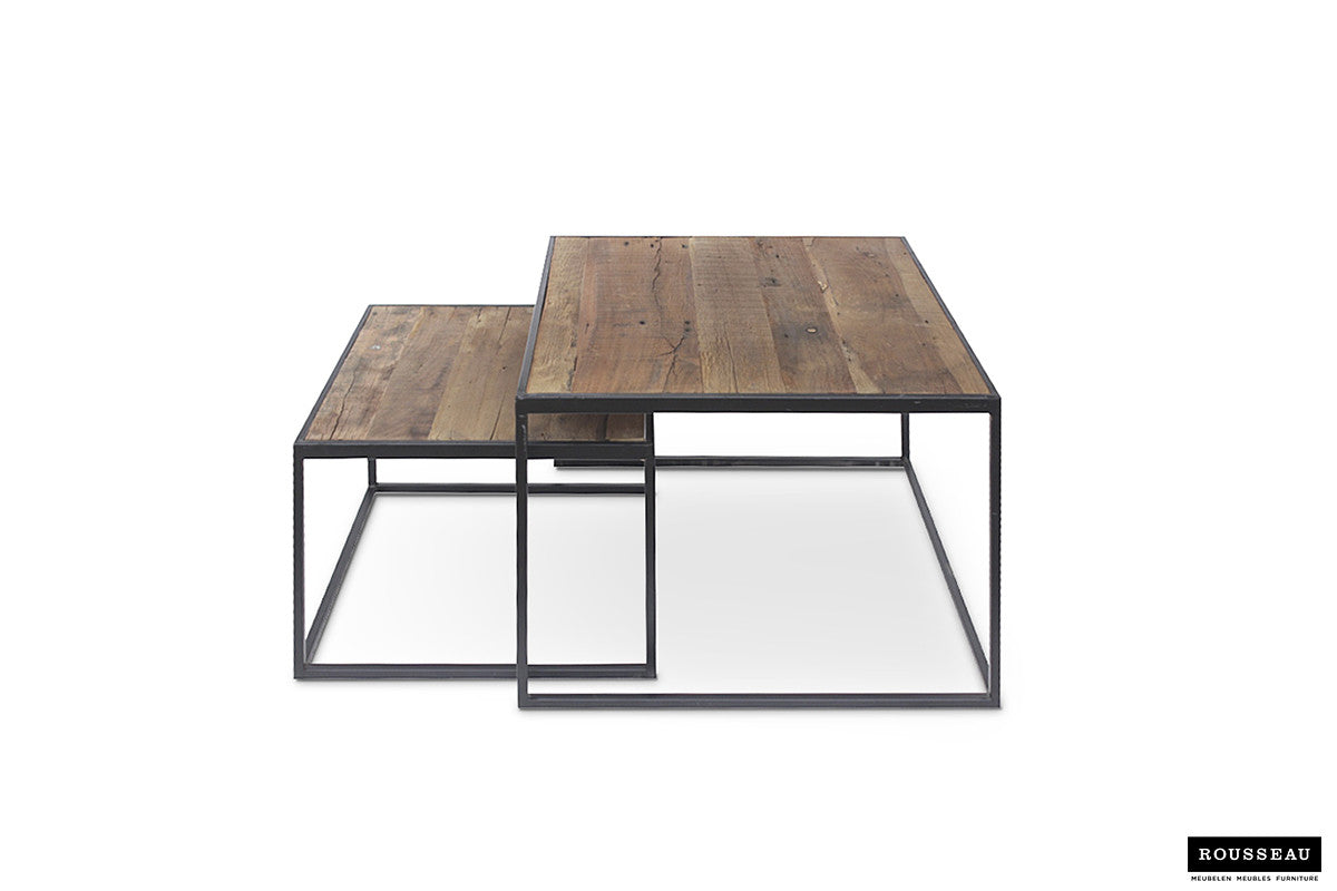 Salontafel 'Quinn' 2-delig Mango hout